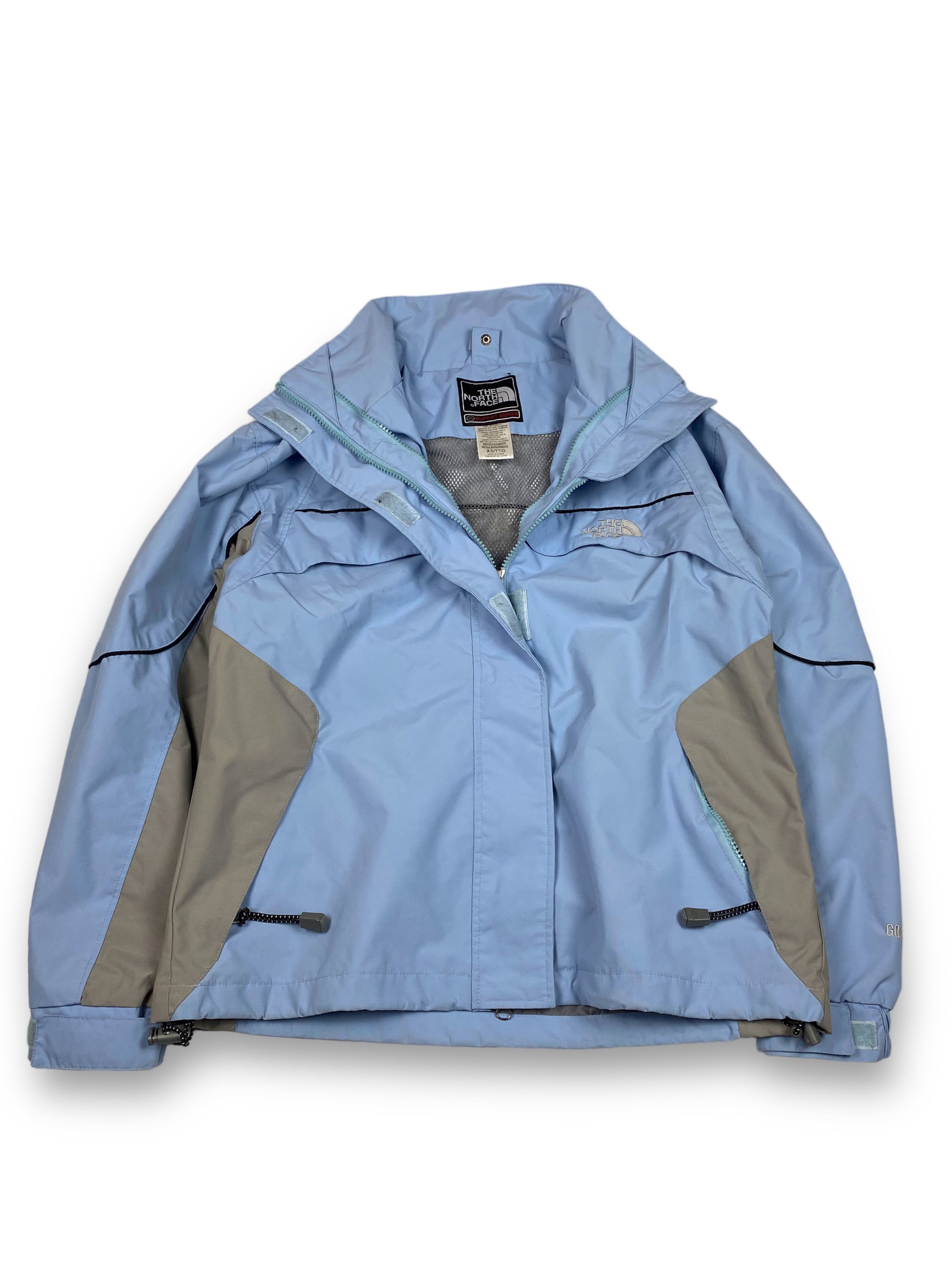 Goretex Vintage THE NORTH FACE Gore-Tex Blue Shell Jacket Y2k M593 Size US M / EU 48-50 / 2 - 9 Thumbnail