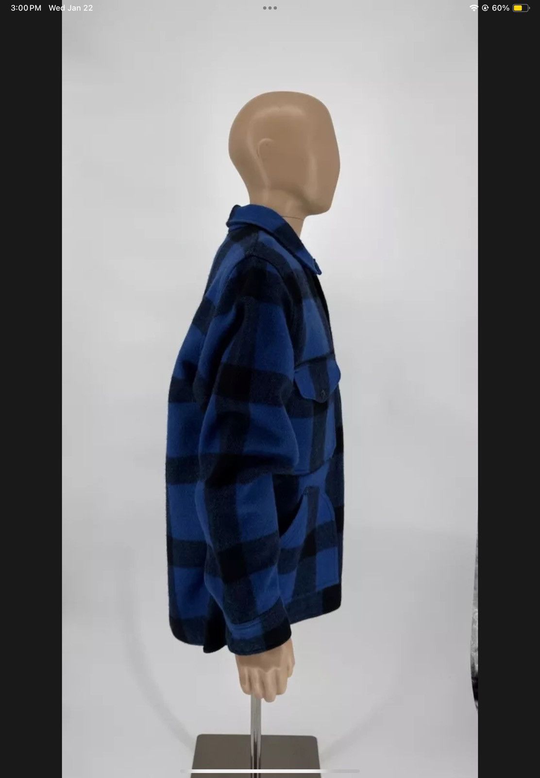 Filson Vintage 2000s Filson Flannel Shirt Blue Black Men’s Size L Size US L / EU 52-54 / 3 - 5 Thumbnail