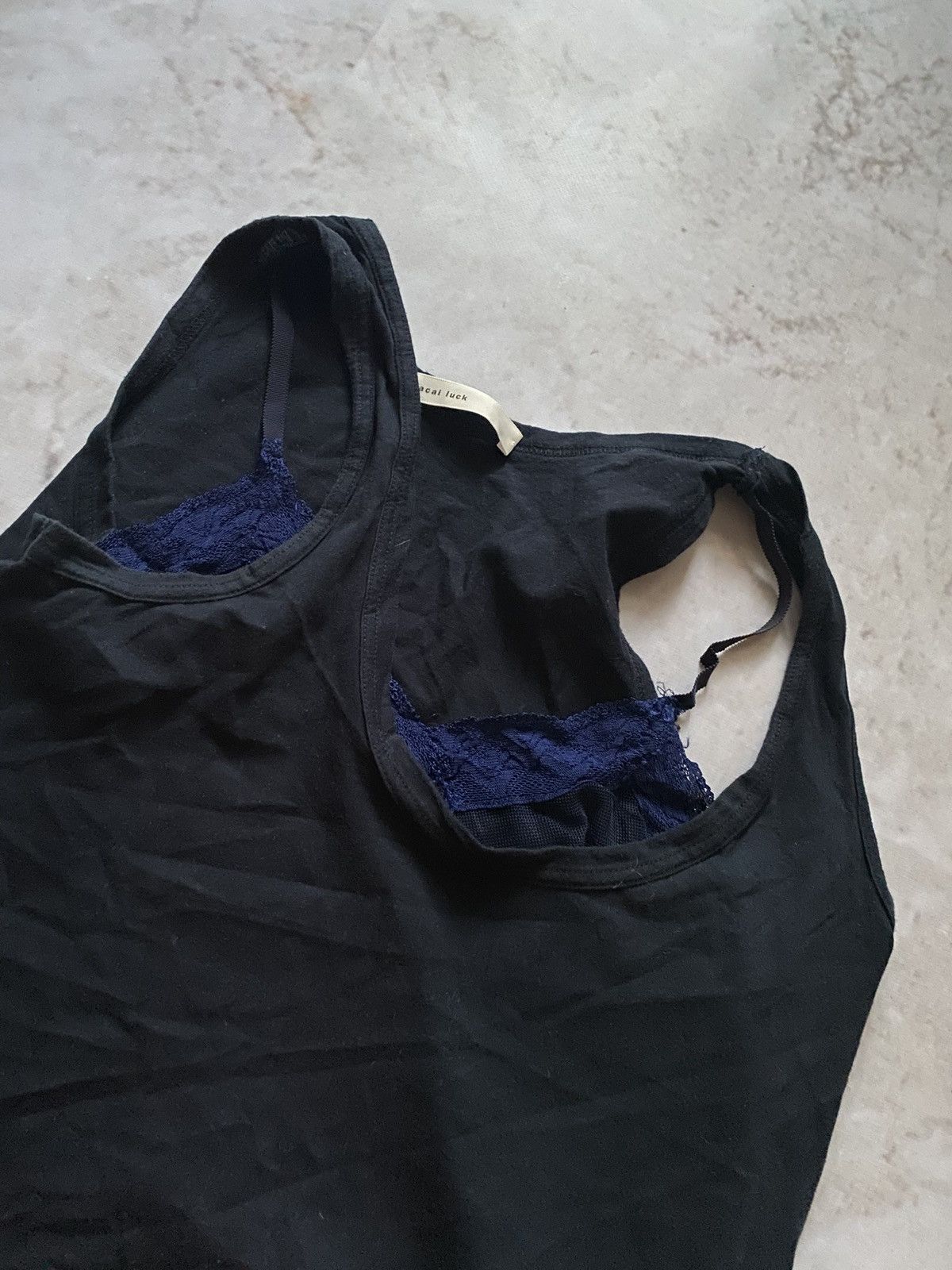 Designer × Japanese Brand × Sacai Sacai Luck Lingerie Collection Rayon Tank Top Size M / US 6-8 / IT 42-44 - 9 Thumbnail