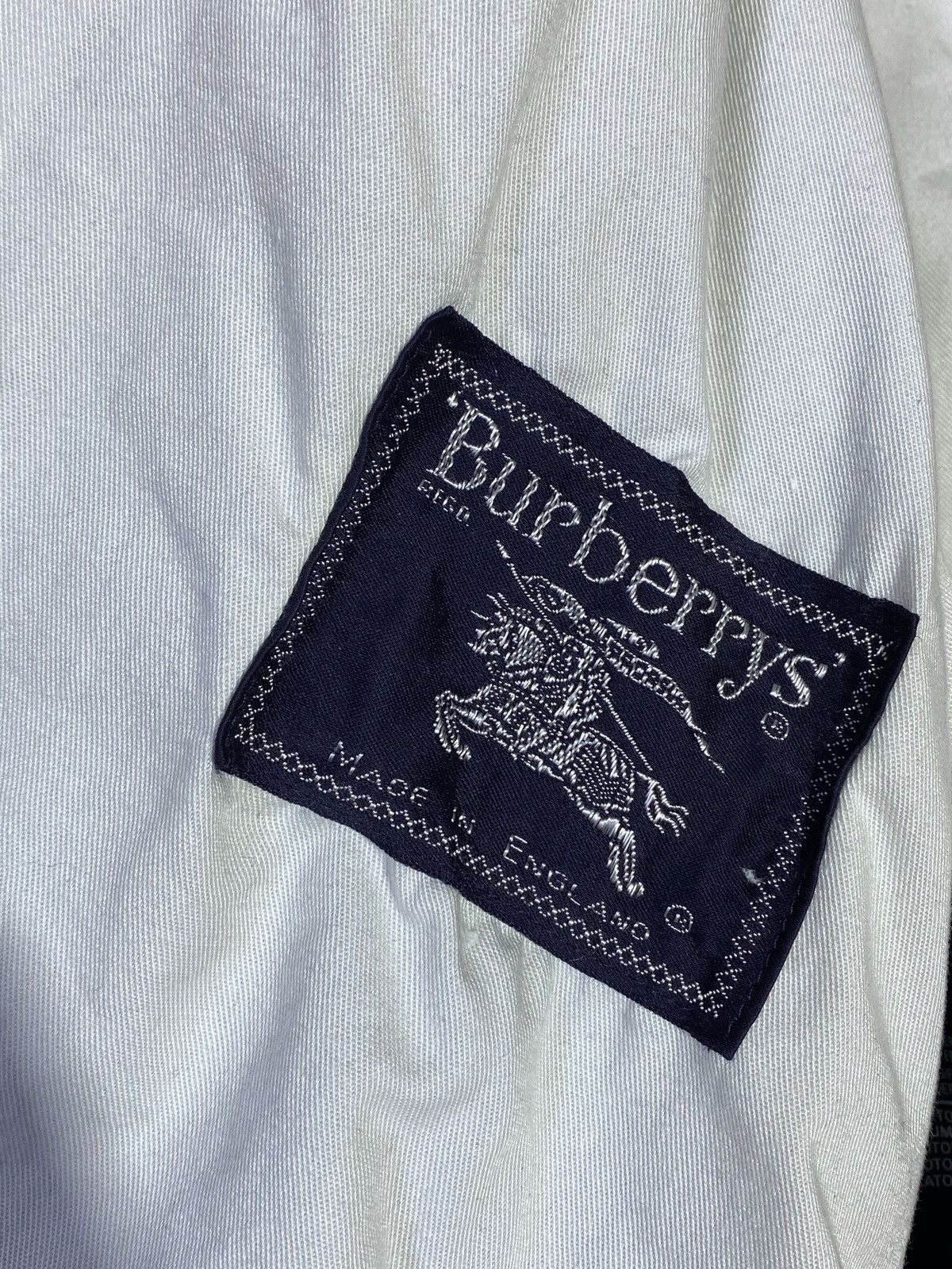 Burberry Vintage 1990s Burberry’s Navy Coat Jacket Japanese Vibes Size US M / EU 48-50 / 2 - 14 Thumbnail