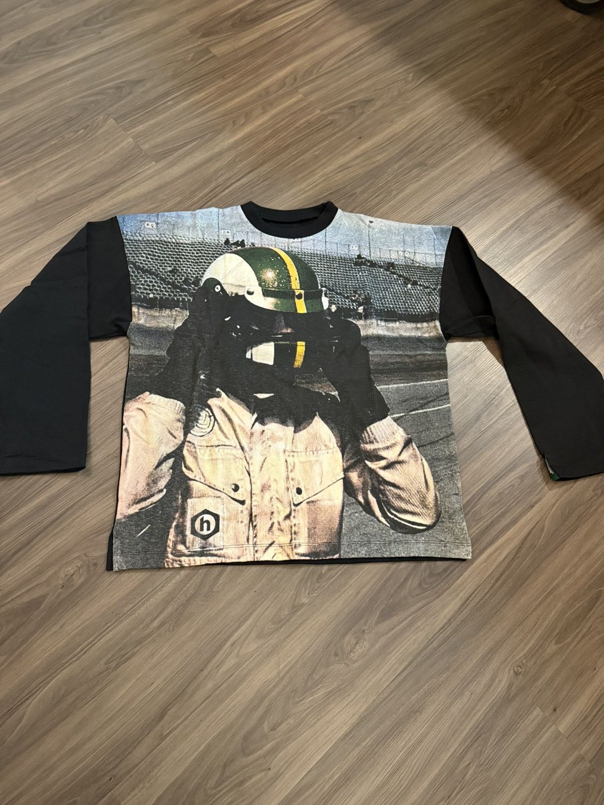 HIDDEN Hidden NY Multi Indy Photo Long Sleeve Tee Black XL Size US XL / EU 56 / 4 - 1 Thumbnail
