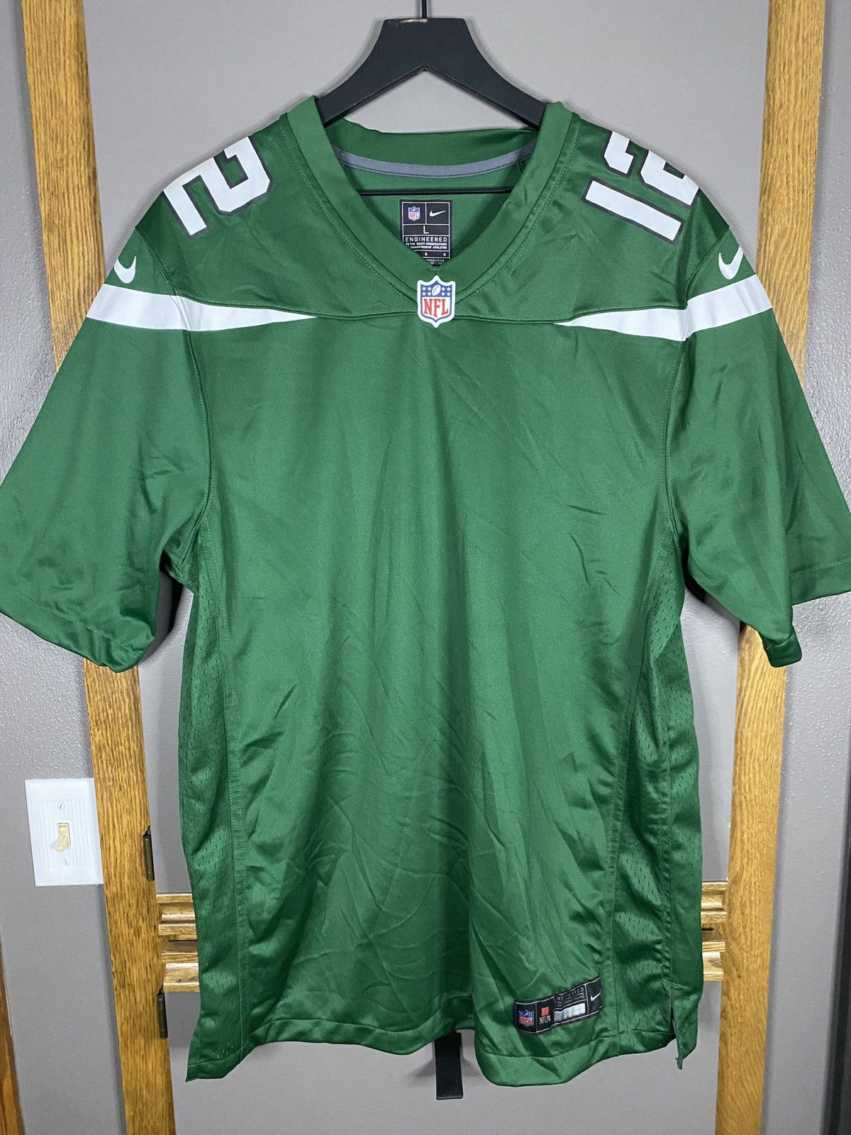 NFL × Nike New York Jets Joe Namath Jersey Size US L / EU 52-54 / 3 - 2 Thumbnail