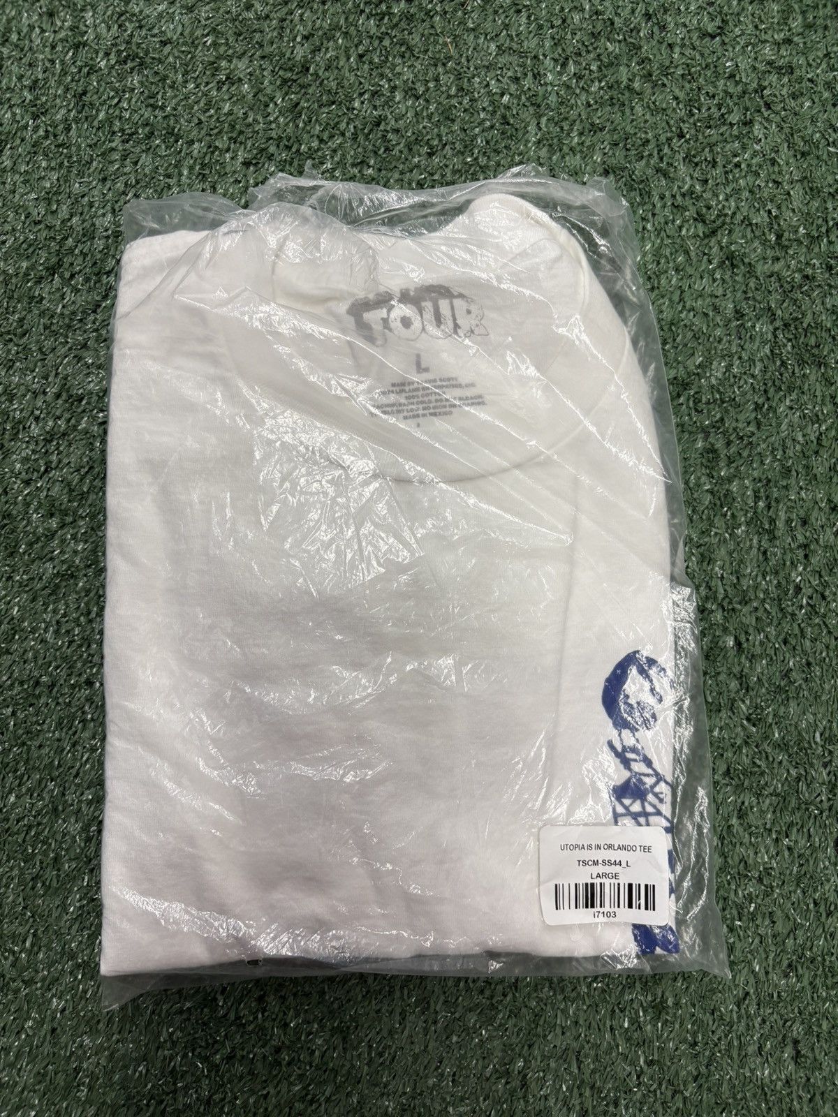 Travis Scott Travis Scott Utopia Circus Maximus Orlando Tee Size L NWT Size US L / EU 52-54 / 3 - 6 Thumbnail