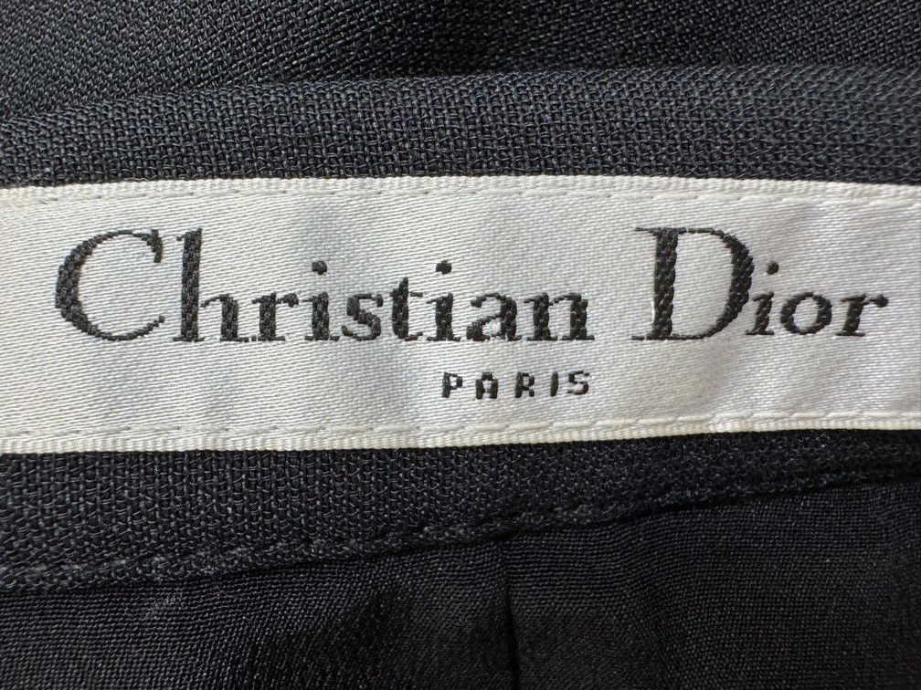 Dior Dior Black A-line Skirt K26WX Size 27" / US 4 / IT 40 - 5 Thumbnail