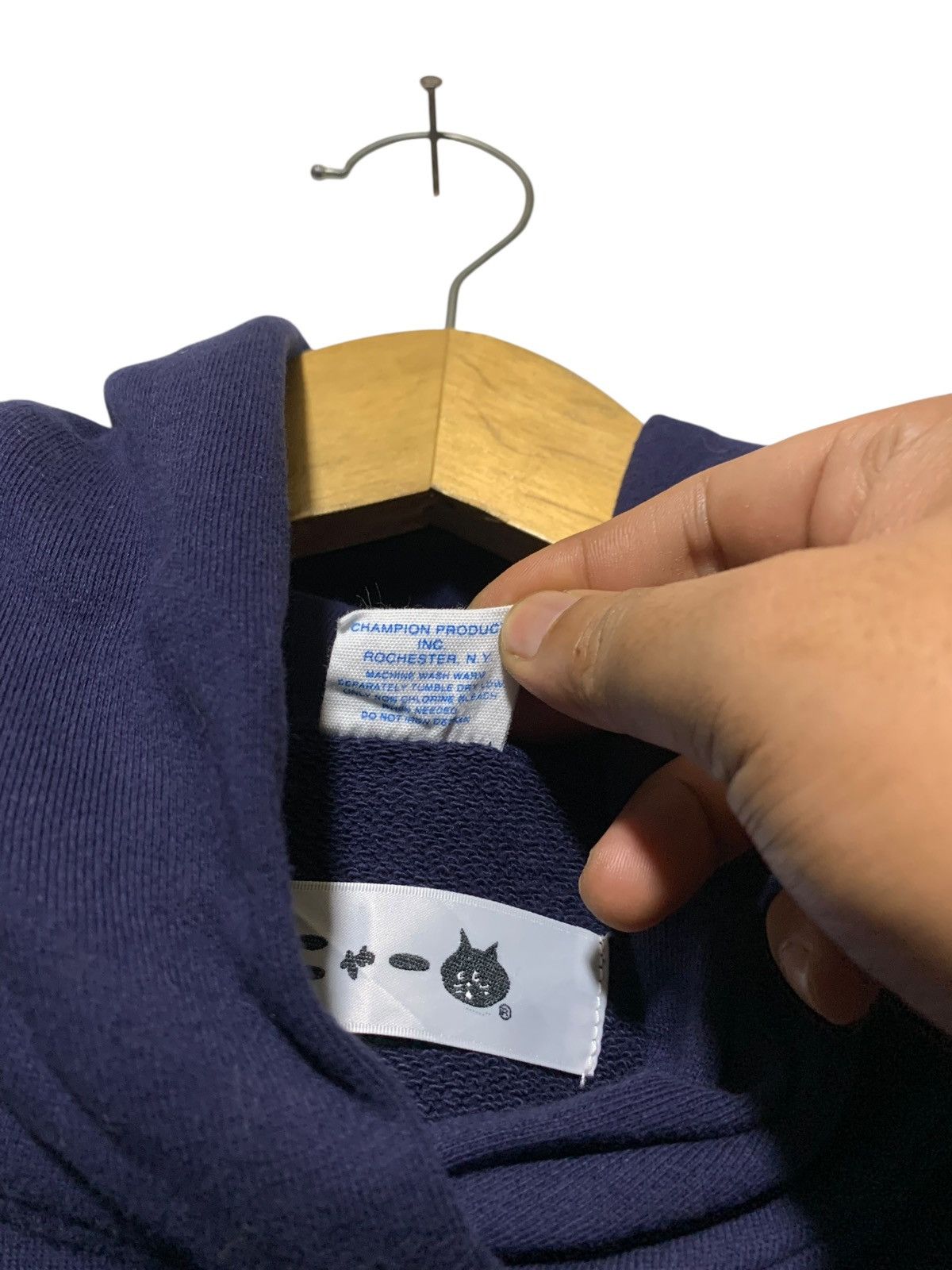 Champion × Ne-Net Champion x Ne-Net issey miyake iconic cat boxy fit hoodie Size US M / EU 48-50 / 2 - 9 Thumbnail
