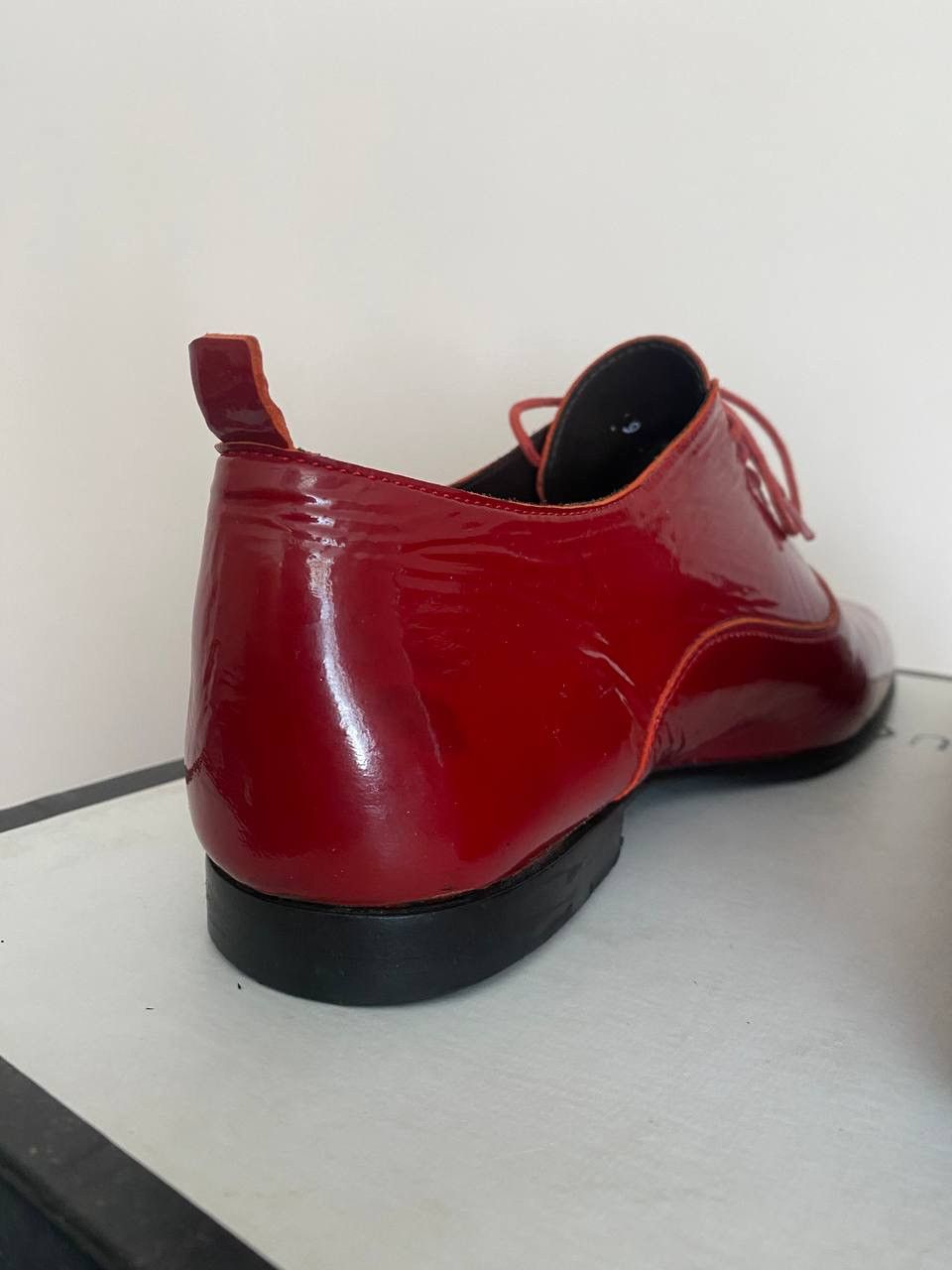 Heschung Heschung Patent Leather Cherry Red Size US 6 / EU 39 - 8 Thumbnail