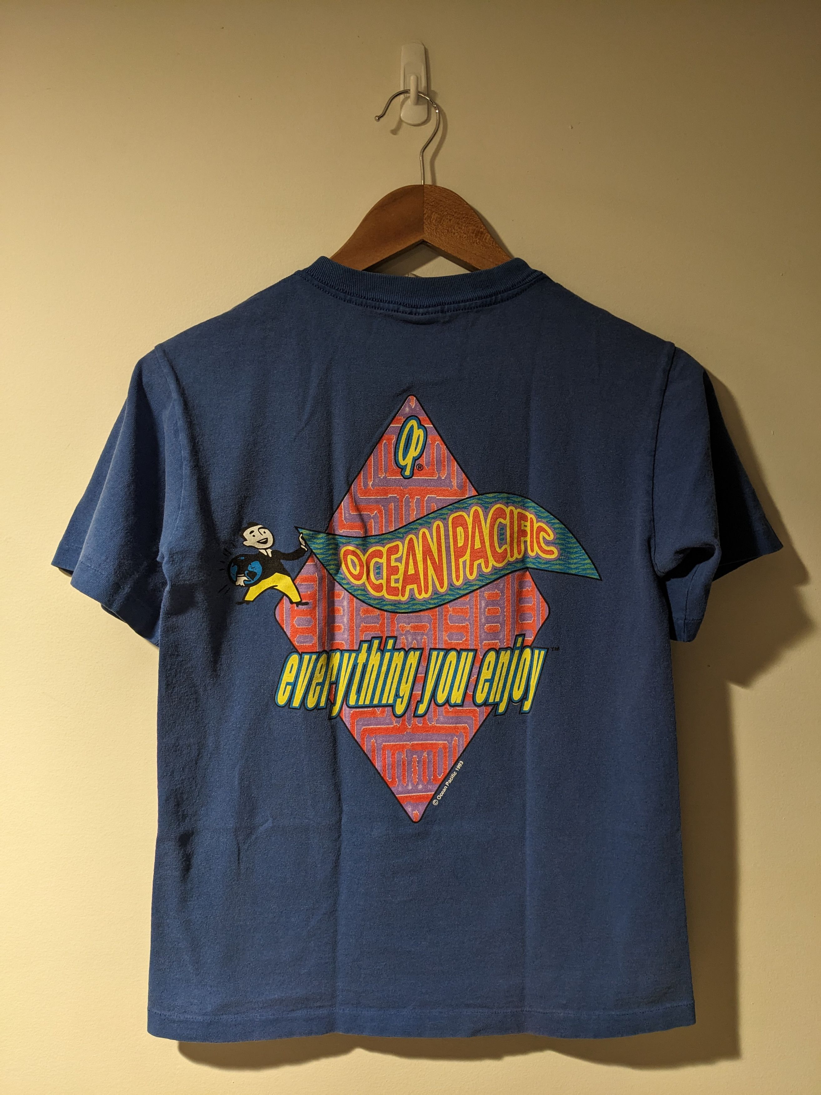 Ocean Pacific Vintage 1993 Ocean Pacific Everything You Kids Large T-Shirt Size US L / EU 52-54 / 3 - 1 Thumbnail