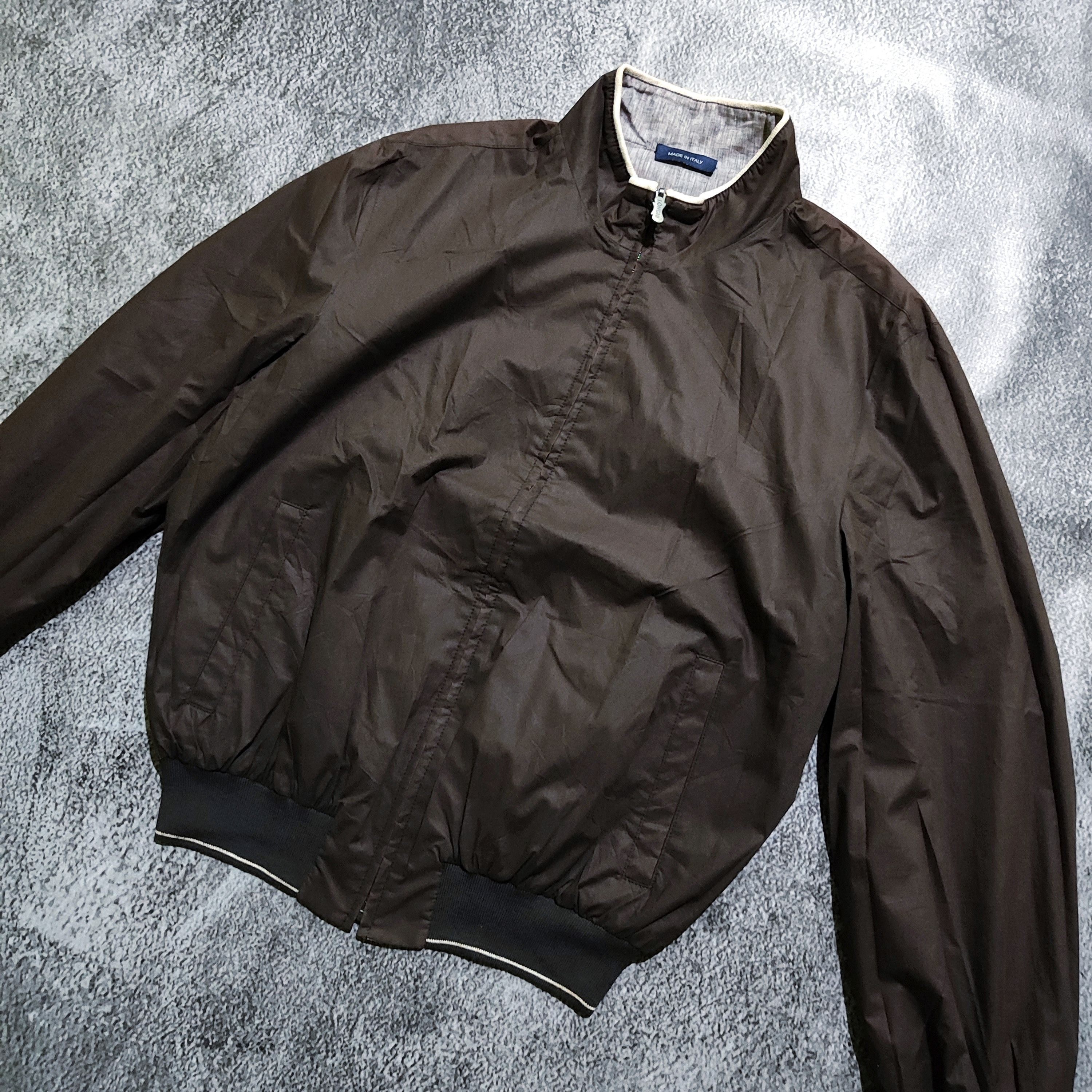 Vintage Rare Vintage Longhi Reversible Bomber Jacket Size US M / EU 48-50 / 2 - 2 Thumbnail