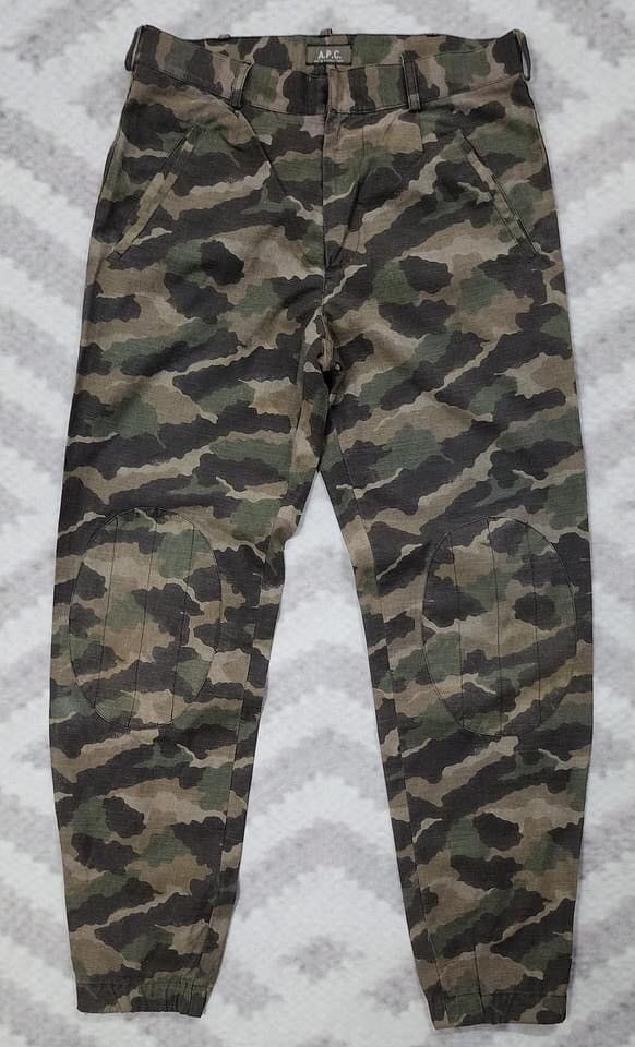 A.P.C. RARE A.P.C. Archival Camo Flight Pants - Riri Zippers Size US 32 / EU 48 - 1 Thumbnail