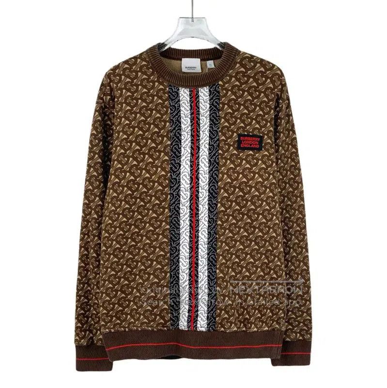 Burberry Burberry Brown Cotton Women's Sweatshirt. Size XS / US 0-2 / IT 36-38 - 1 Thumbnail