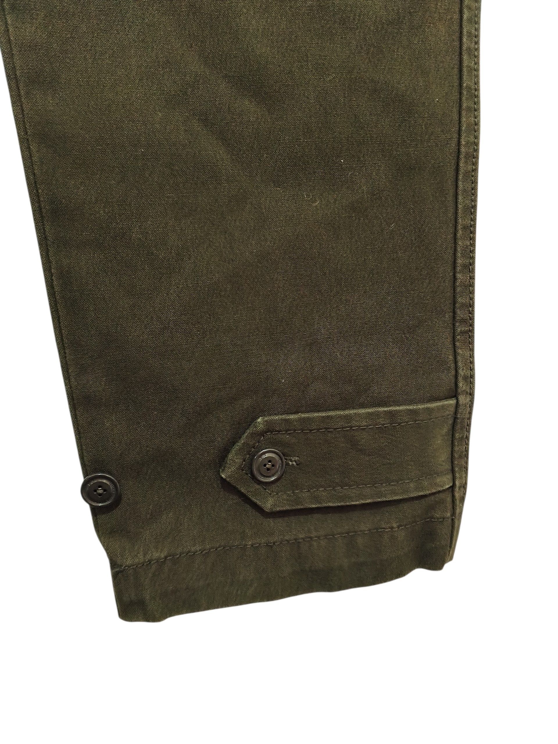 Yohji Yamamoto 🔥Archive 2008 Adidas Y-3 Olive Military Cargo Pants Size US 34 / EU 50 - 9 Thumbnail