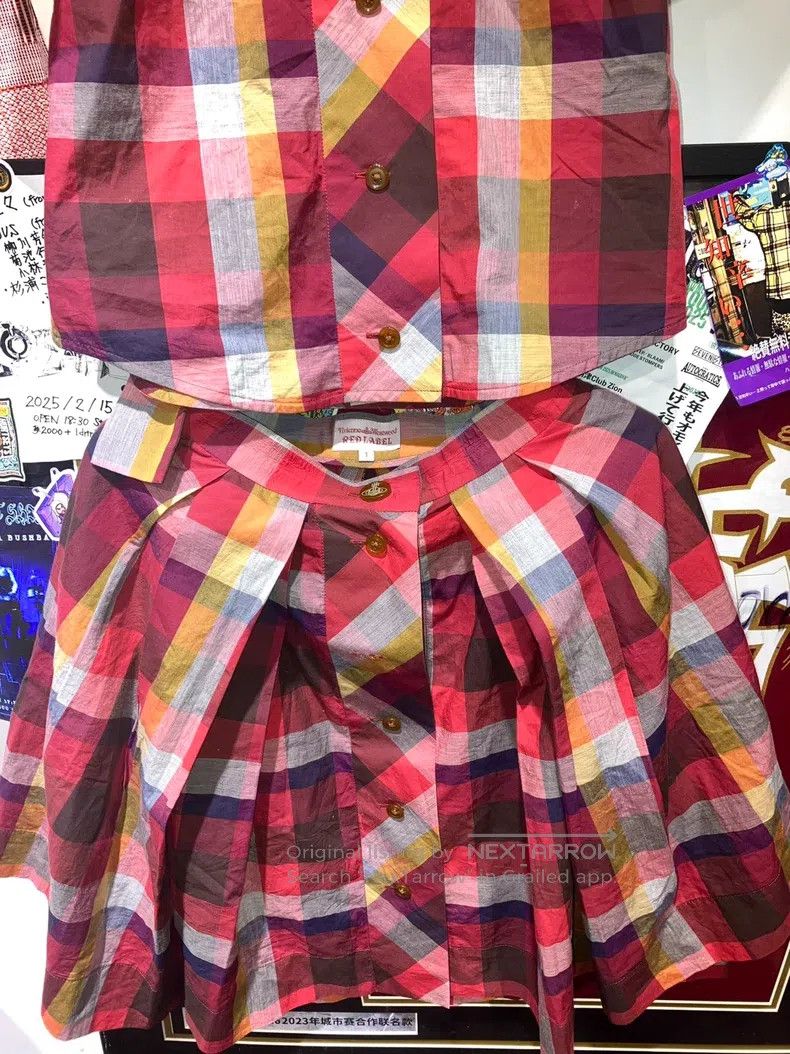 Vivienne Westwood Vivienne Westwood Striped tie shirt, skirt, suit set, Satu Size M / US 6-8 / IT 42-44 - 4 Thumbnail