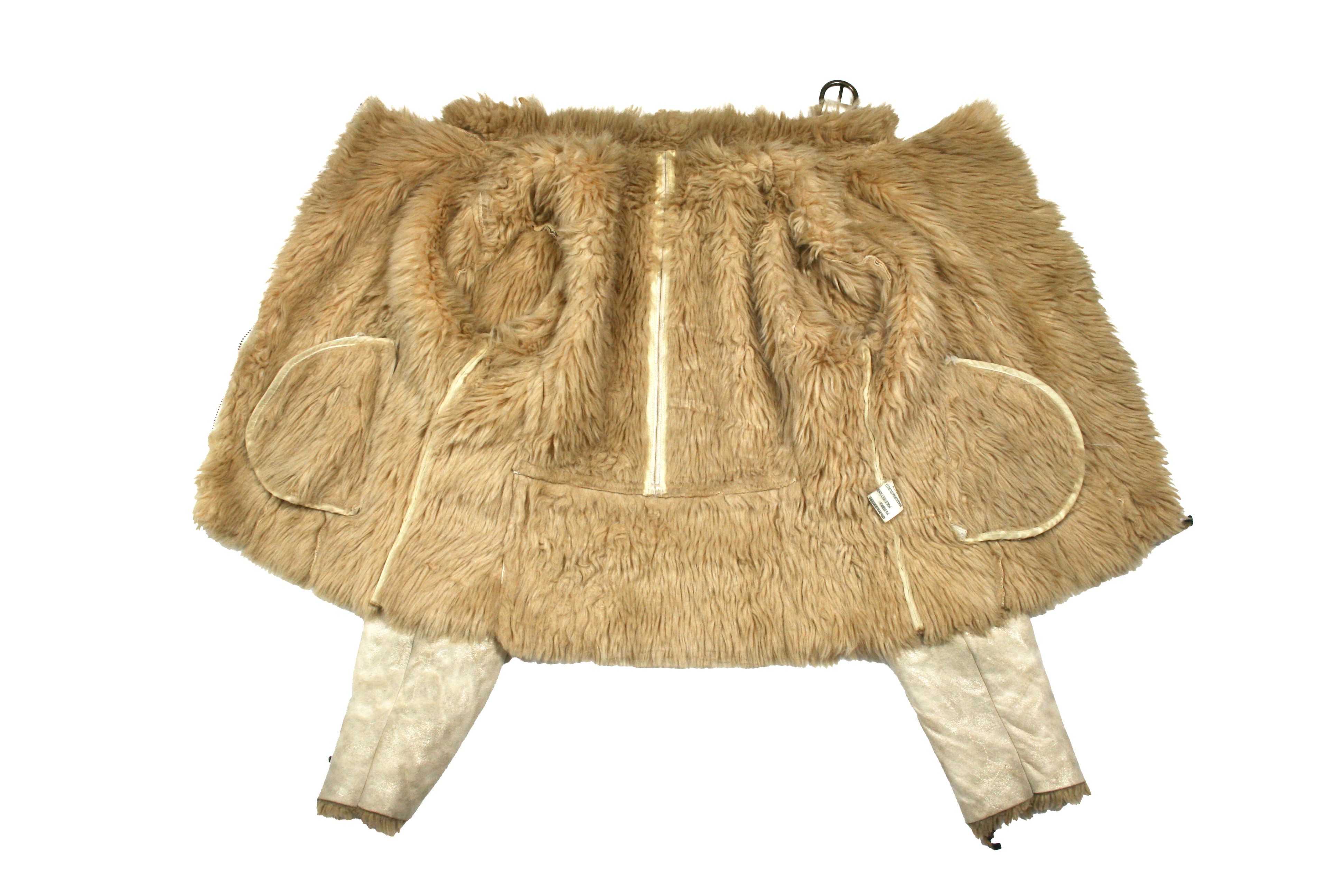 Japanese Brand Avant Garde 90S Faux Fur Y2K Side Zip Jacket Vintage Size M / US 6-8 / IT 42-44 - 2 Thumbnail