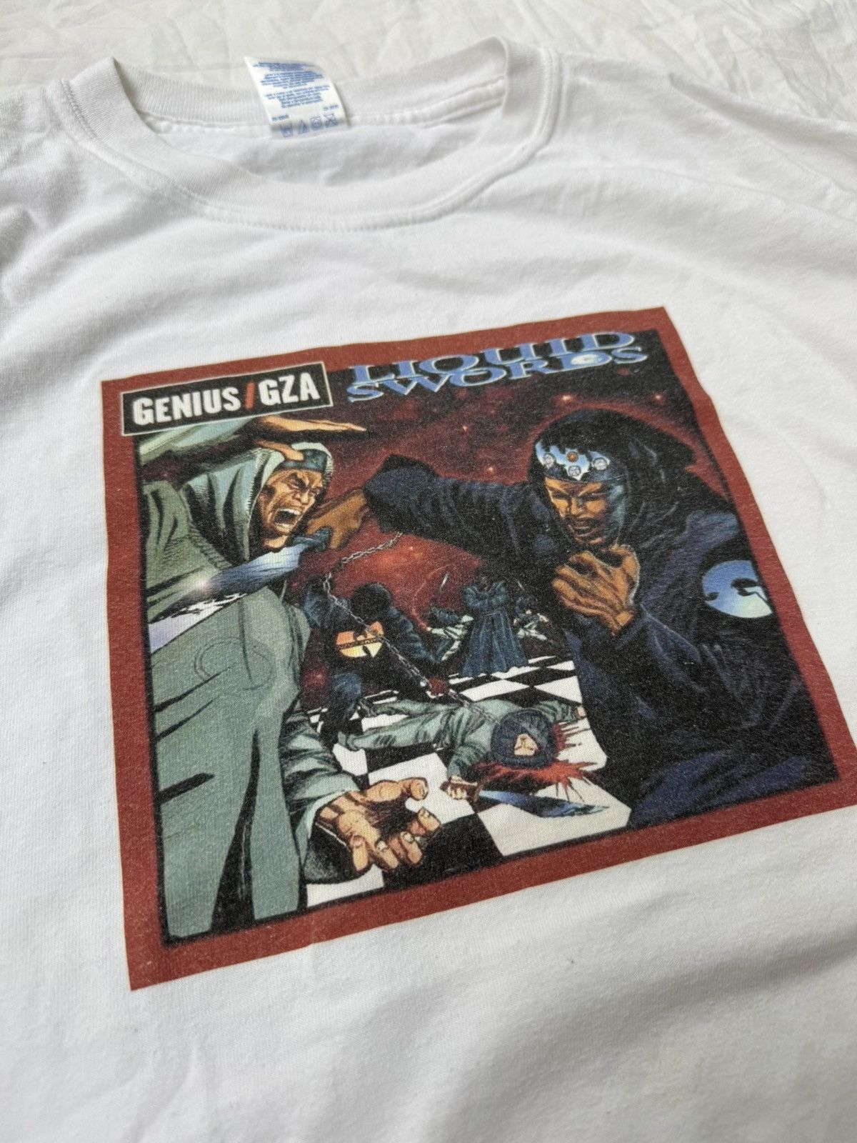 Wu-Tang Clan Vintage Extremely Rare Gza Liquid Sword Wu Tang Tee Size US M / EU 48-50 / 2 - 4 Thumbnail