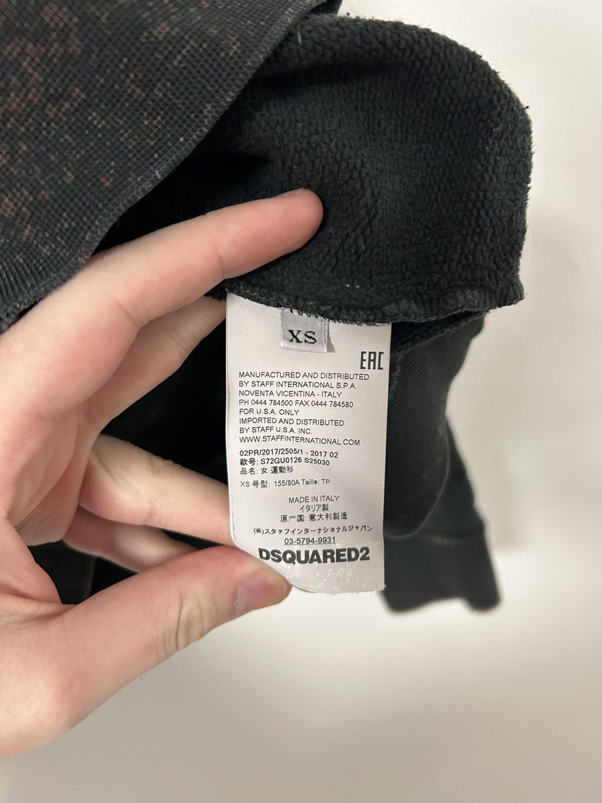Dsquared2 FW2017 Heavy Trucking Studded Crewneck Size US XS / EU 42 / 0 - 4 Thumbnail
