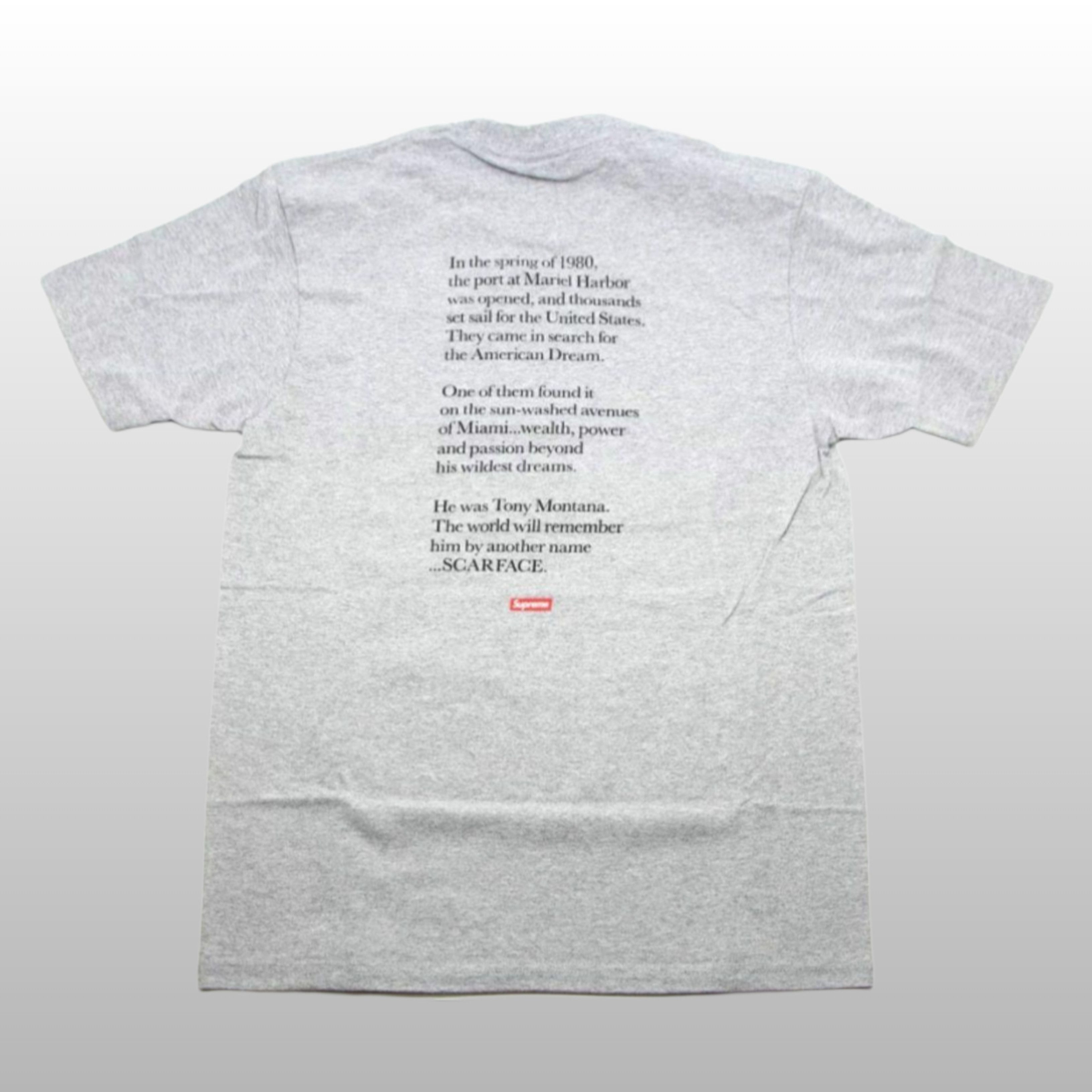Supreme Supreme Scarface Split Tee FW17 Size US M / EU 48-50 / 2 - 2 Thumbnail