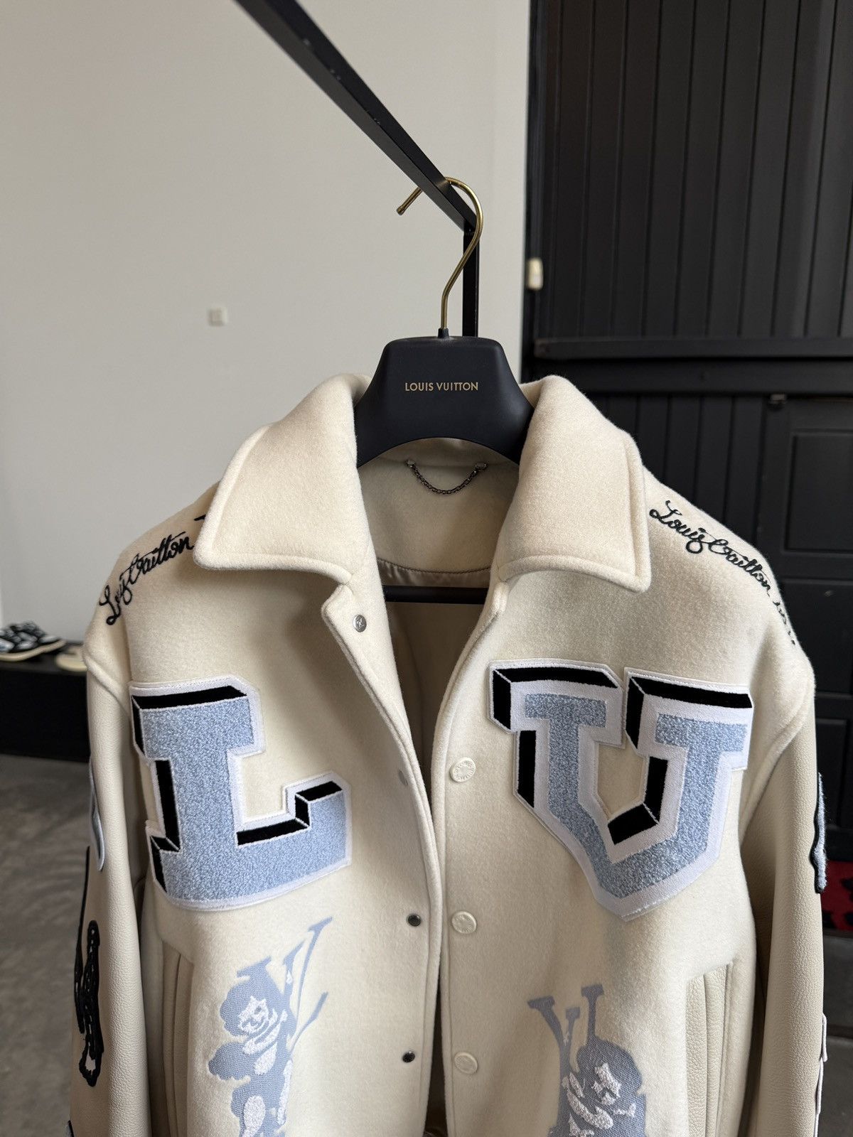 Louis Vuitton Louis Vuitton Bugs Bunny Varsity Jacket | Grailed