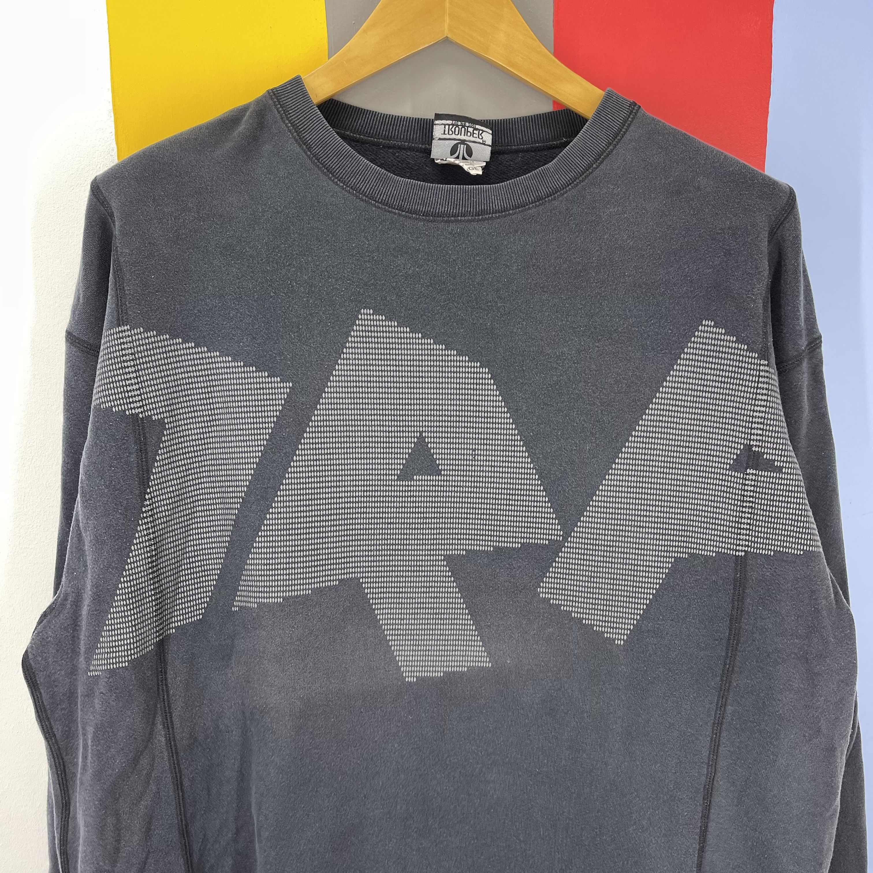 Japanese Brand TROUPER Made In Japan Crew Neck Sweatshirt #1257/AR Size US L / EU 52-54 / 3 - 2 Thumbnail