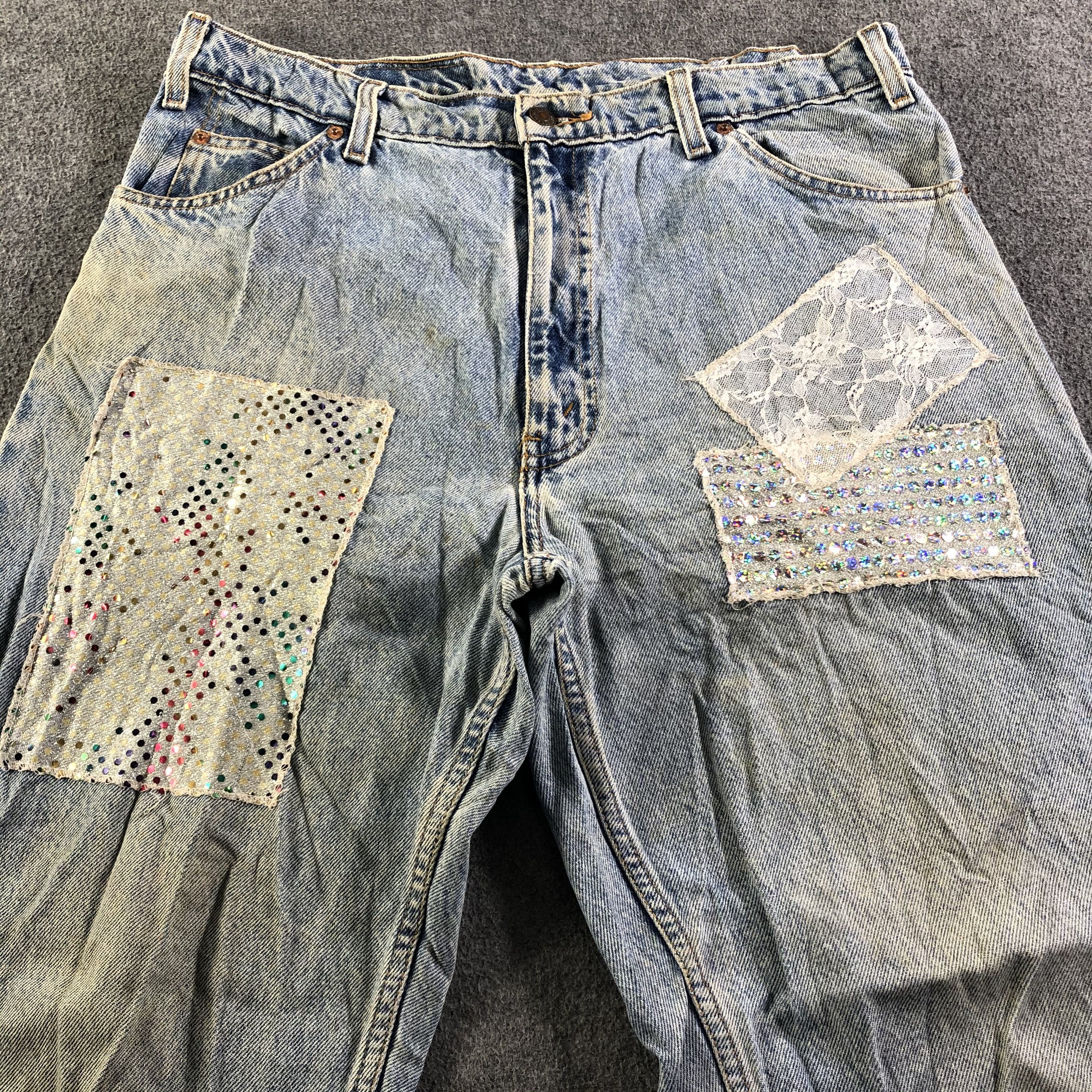 Levi's Vintage 90s Levis 550 Jeans-J3965 Size US 35 - 3 Thumbnail