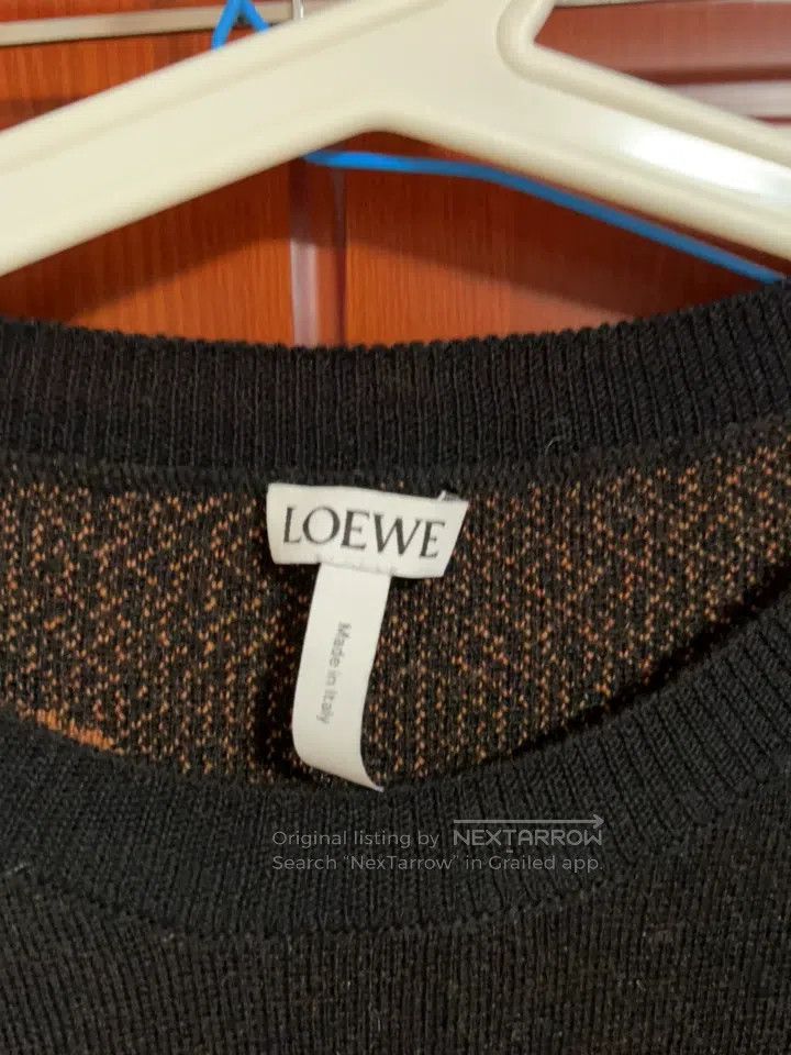 Loewe Loewe Wool Blended Knit Sweater Size US XL / EU 56 / 4 - 2 Thumbnail