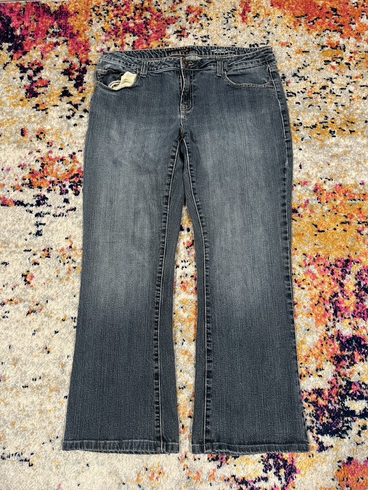 Vintage Cassie Low Rise Boot Cut Jeans 34 Size US 34 / EU 50 - 1 Thumbnail