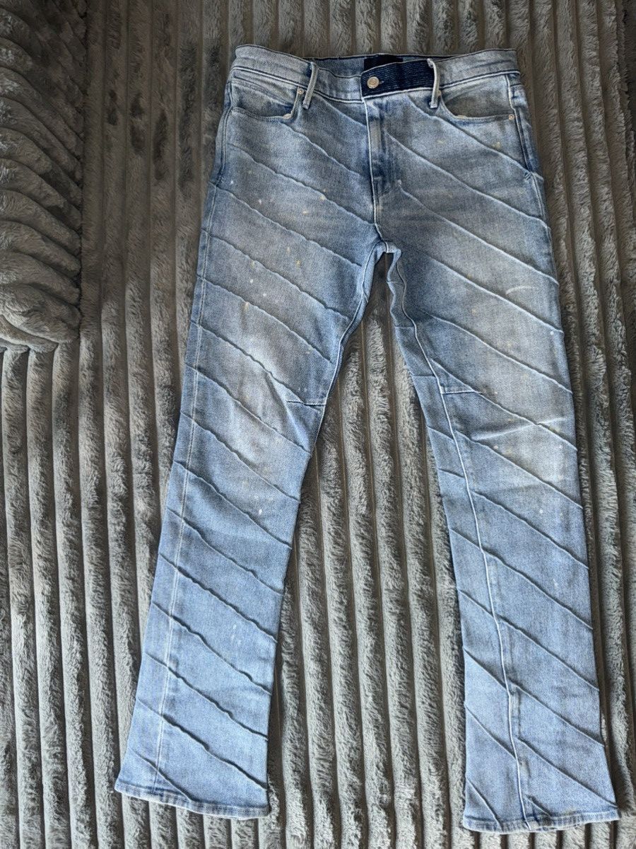 Rta RTA Denis Jeans (Diagonal Blue Spill) Size US 30 / EU 46 - 2 Thumbnail