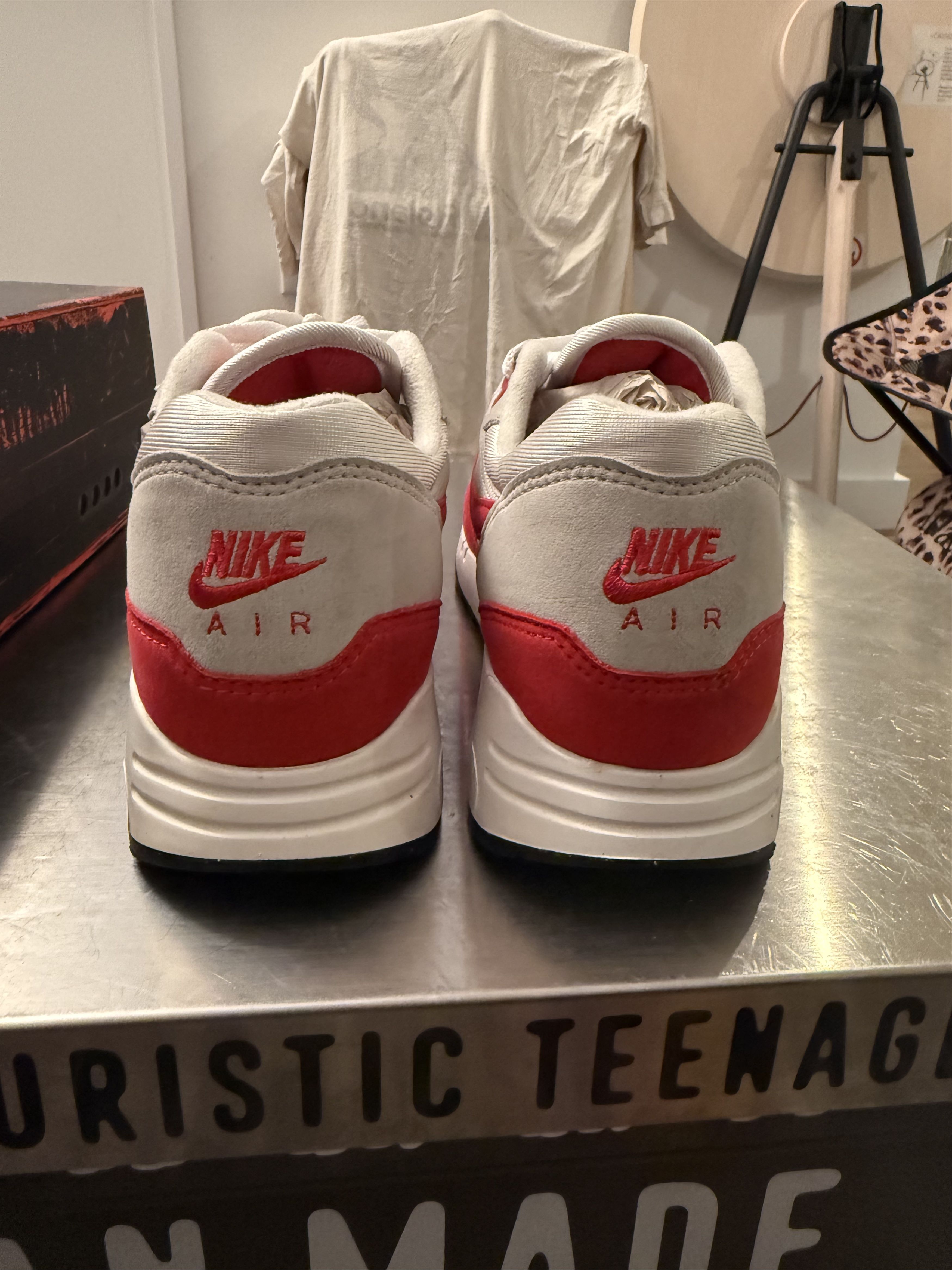 Nike Nike Air Max 1'86 OG Big Bubble Sport Red Size US 8.5 / EU 41-42 - 4 Thumbnail