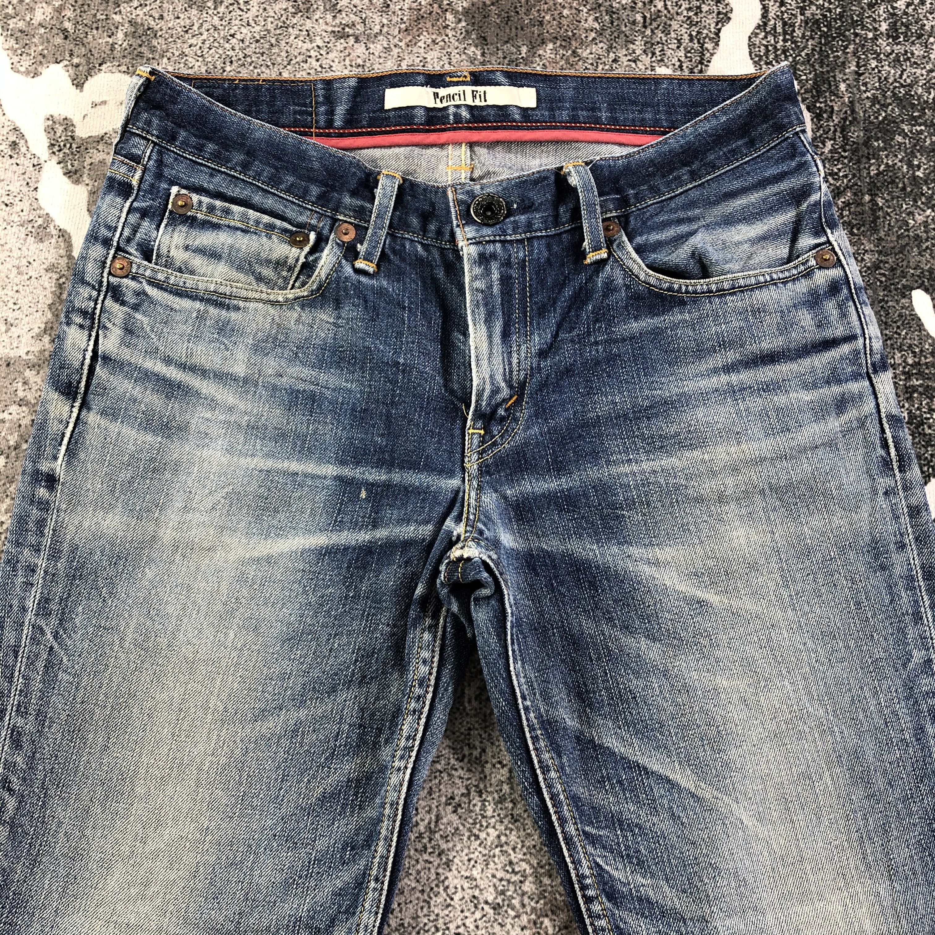 Levi's Vintage Levis 605 Jeans Distress Blue Wash Denim KJ1702 Size US 30 / EU 46 - 3 Thumbnail