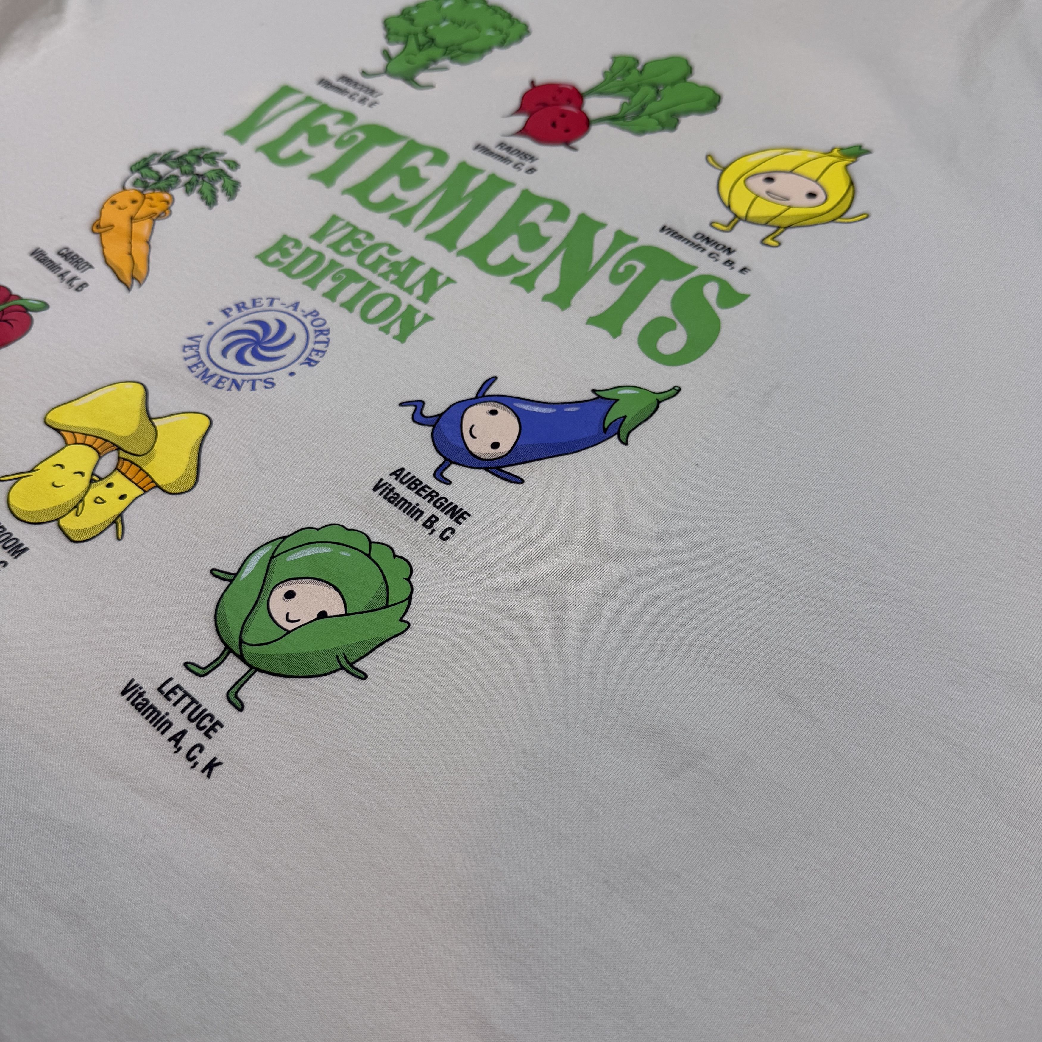 Vetements Vetements Vegetables/Fruit "Vegan Edition" Size US S / EU 44-46 / 1 - 2 Thumbnail