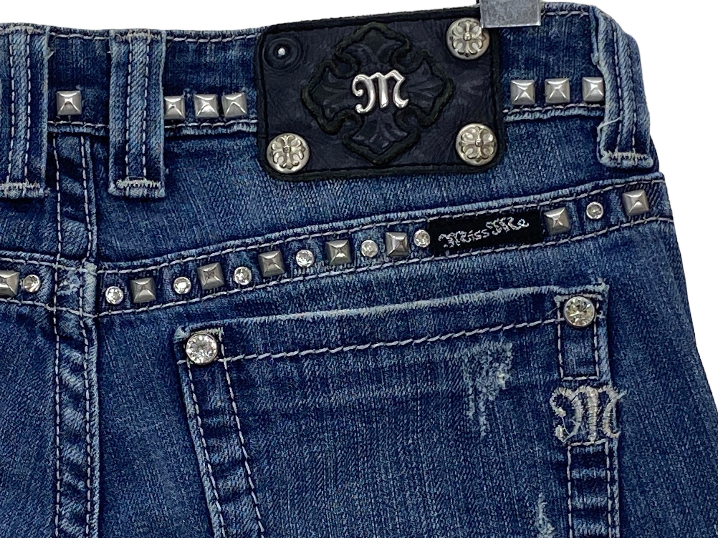 Other Miss Me Straight Denim Jeans Miss Me Flare Jeans Size 26" / US 2 / IT 38 - 9 Thumbnail