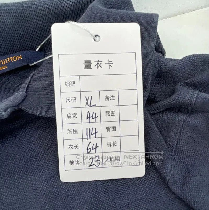 Louis Vuitton Louis Vuitton Summer Navy Cotton T. Size XL / US 12-14 / IT 48-50 - 6 Thumbnail