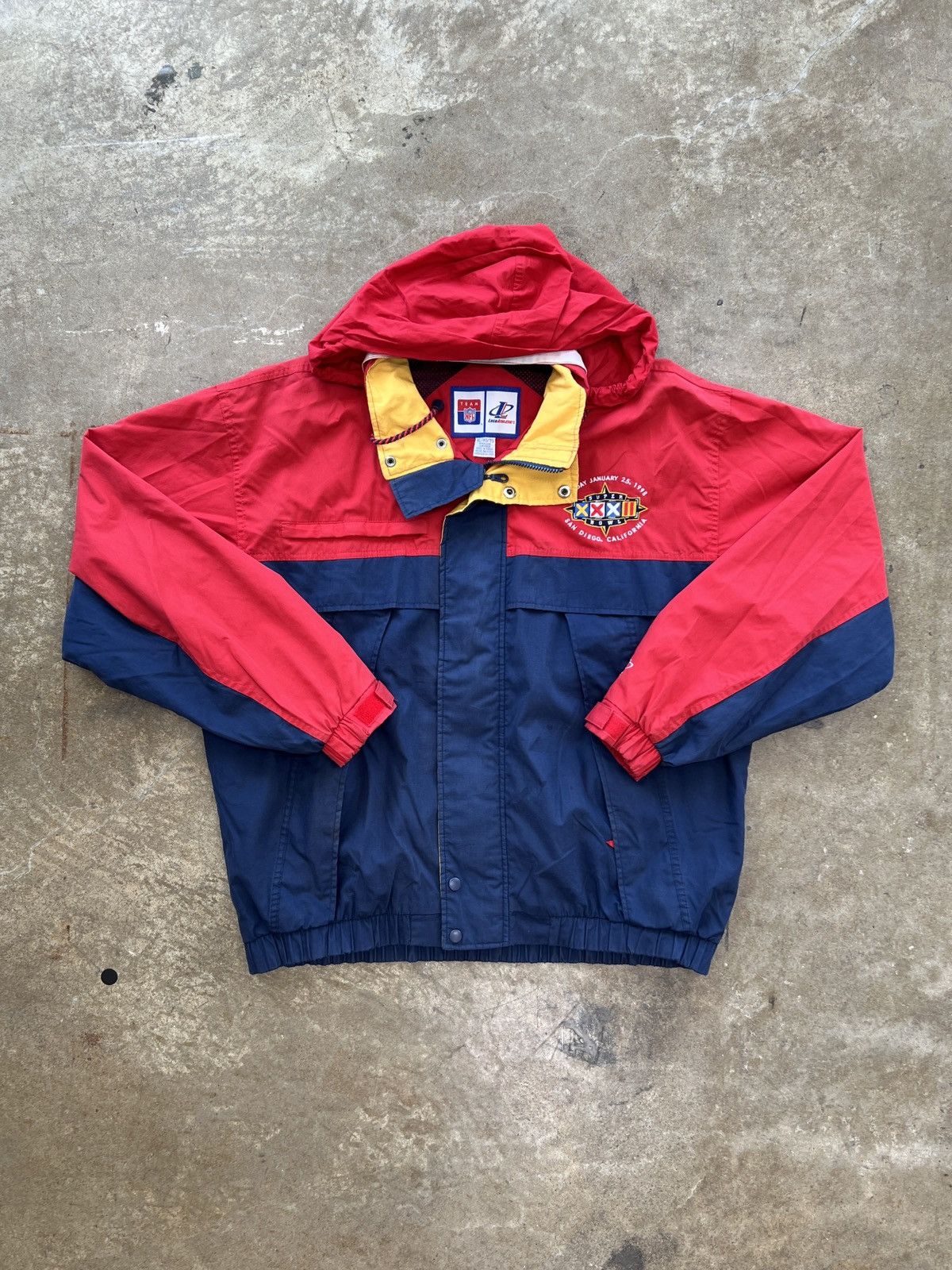 NFL 1998 NFL Super Bowl XXXII Denver Broncos Green Bay Jacket XL Size US XL / EU 56 / 4 - 2 Thumbnail