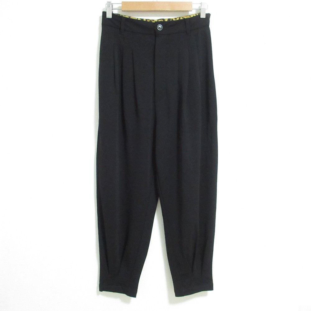 Hysteric Glamour Hysteric Glamour Hysteric Glamour Pleated Tapered Sarouel Pants Textile Pants DUTY FREE for USA Size ONE SIZE - 1 Thumbnail
