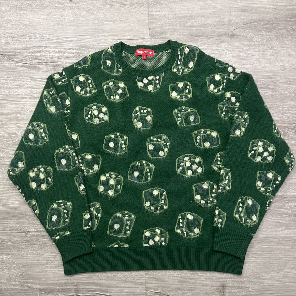 Supreme Supreme Dice Sweater Size US S / EU 44-46 / 1 - 2 Thumbnail