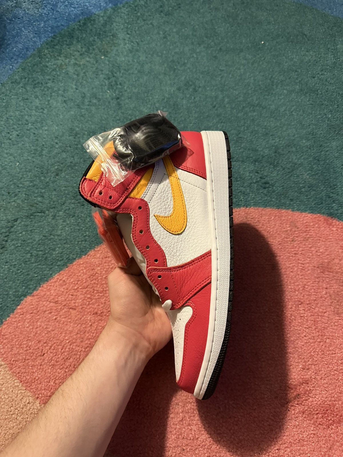 Jordan Brand Air Jordan 1 Retro High OG Light Fushion Size US 11.5 / EU 44-45 - 11 Thumbnail