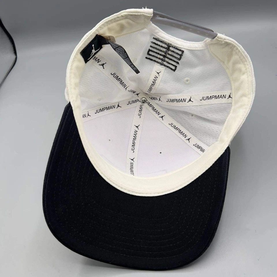 Jordan Brand Air Jordan 11 Hat Men White Black Jumpman Snap Back Cap Size ONE SIZE - 2 Thumbnail