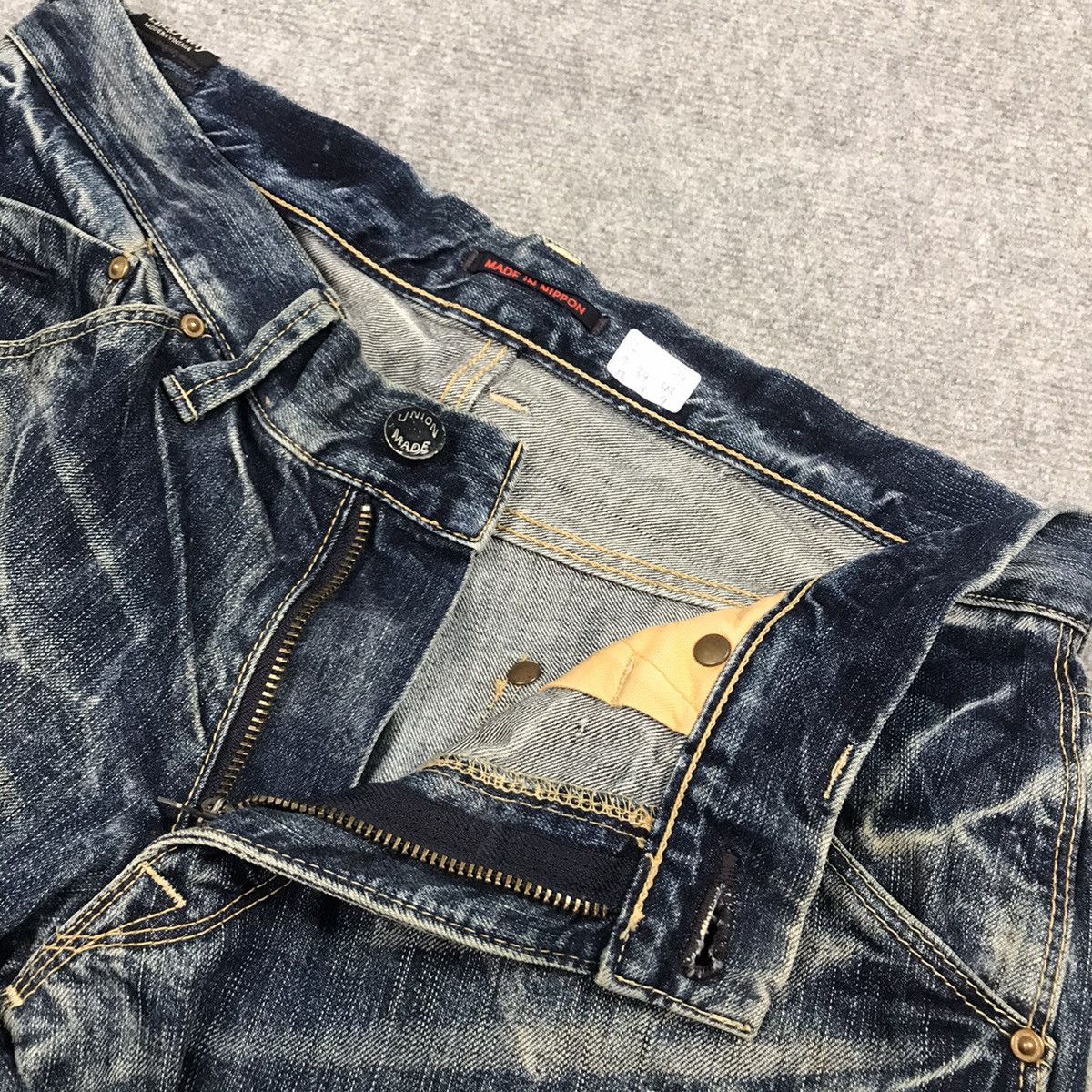 Japanese Brand BAGGY JEANS BLUE WAY JAPAN DENIM PANTS Size US 32 / EU 48 - 20 Thumbnail