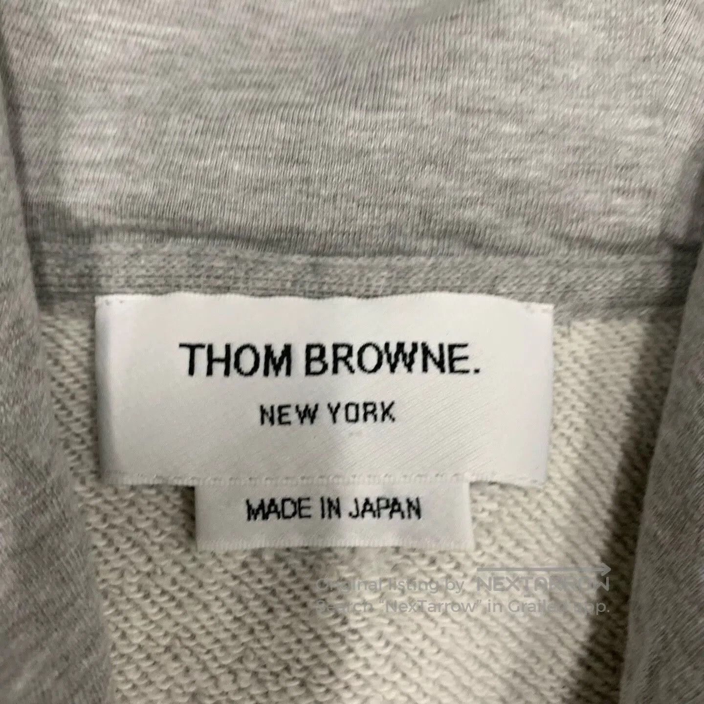 Thom Browne thom browne gray stripe zip. Size US M / EU 48-50 / 2 - 6 Thumbnail