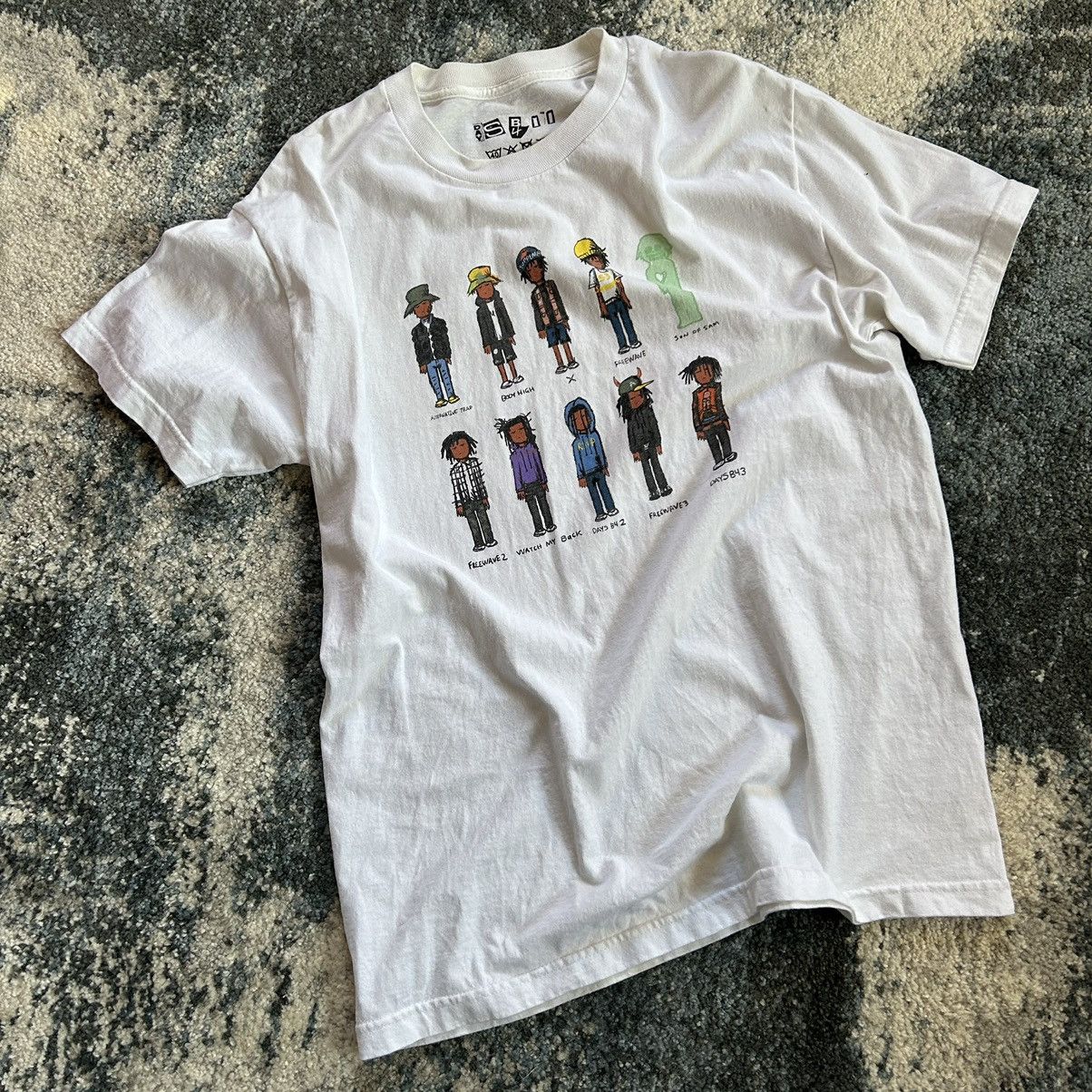 Kodone × Lyrical Lemonade 2019 LUCKi ECK$ DAYS B4 iii DiSCOGRAPHY TEE Size US L / EU 52-54 / 3 - 1 Thumbnail