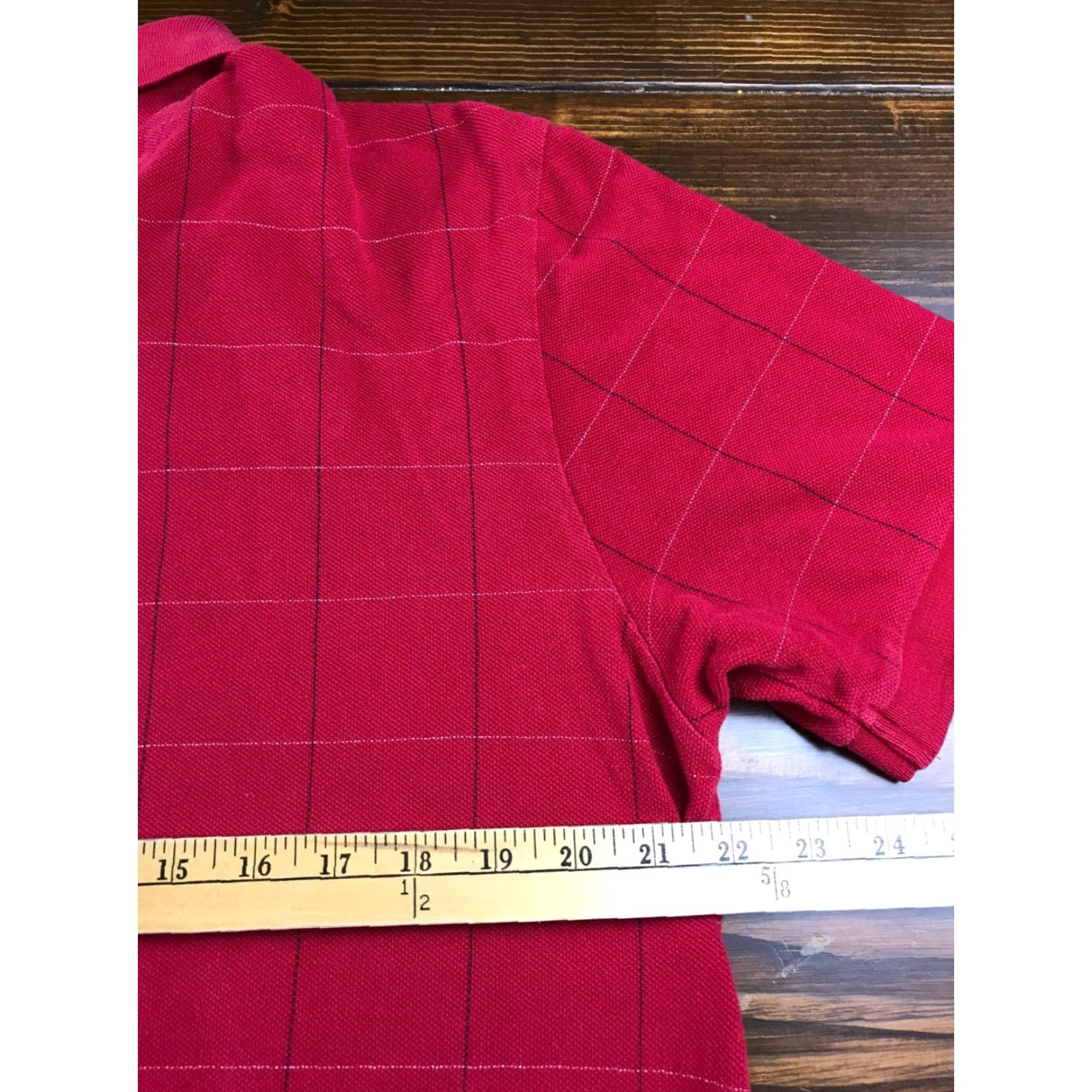 Chaps Chaps Polo Shirt Men's Large Red Black Check Short Sleeve Logo embroidered Polo Shirt Mens Large Red Black Check Short Sleeve Logo embroidered Size US L / EU 52-54 / 3 - 2 Thumbnail