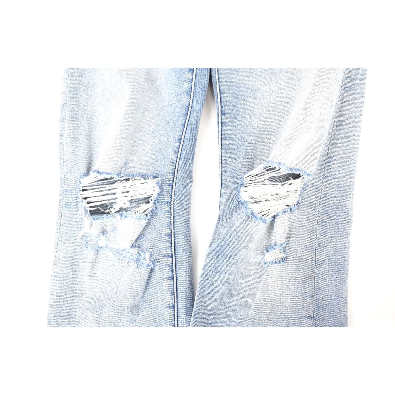 Vintage NEUW Iggy Skinny Jeans Men's W29/L32 Distressed Ripped Faded Denim Jeans Size US 29 - 6 Thumbnail
