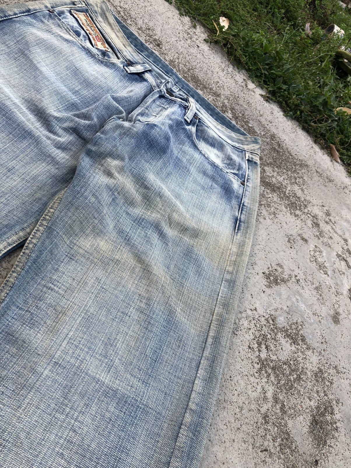 Diesel WIDE LEG RUSTY DENIM BY DIESEL Size US 33 - 6 Thumbnail