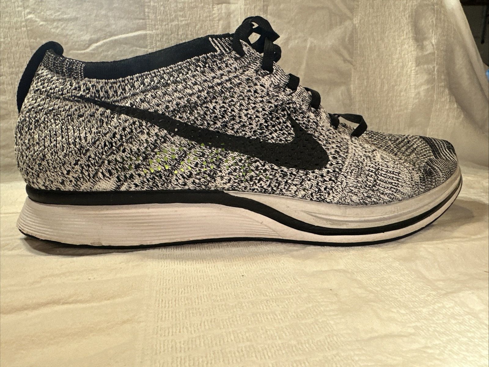 Nike Nike Flyknit Racer - OREO Size US 13 / EU 46 - 5 Thumbnail