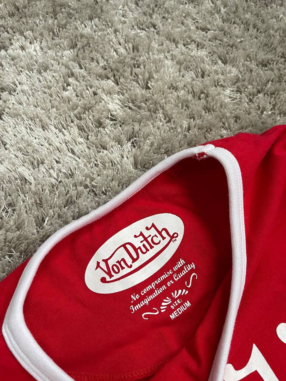 Streetwear × Vintage × Von Dutch vintage big logo rare von dutch tee y2k Size US M / EU 48-50 / 2 - 4 Thumbnail