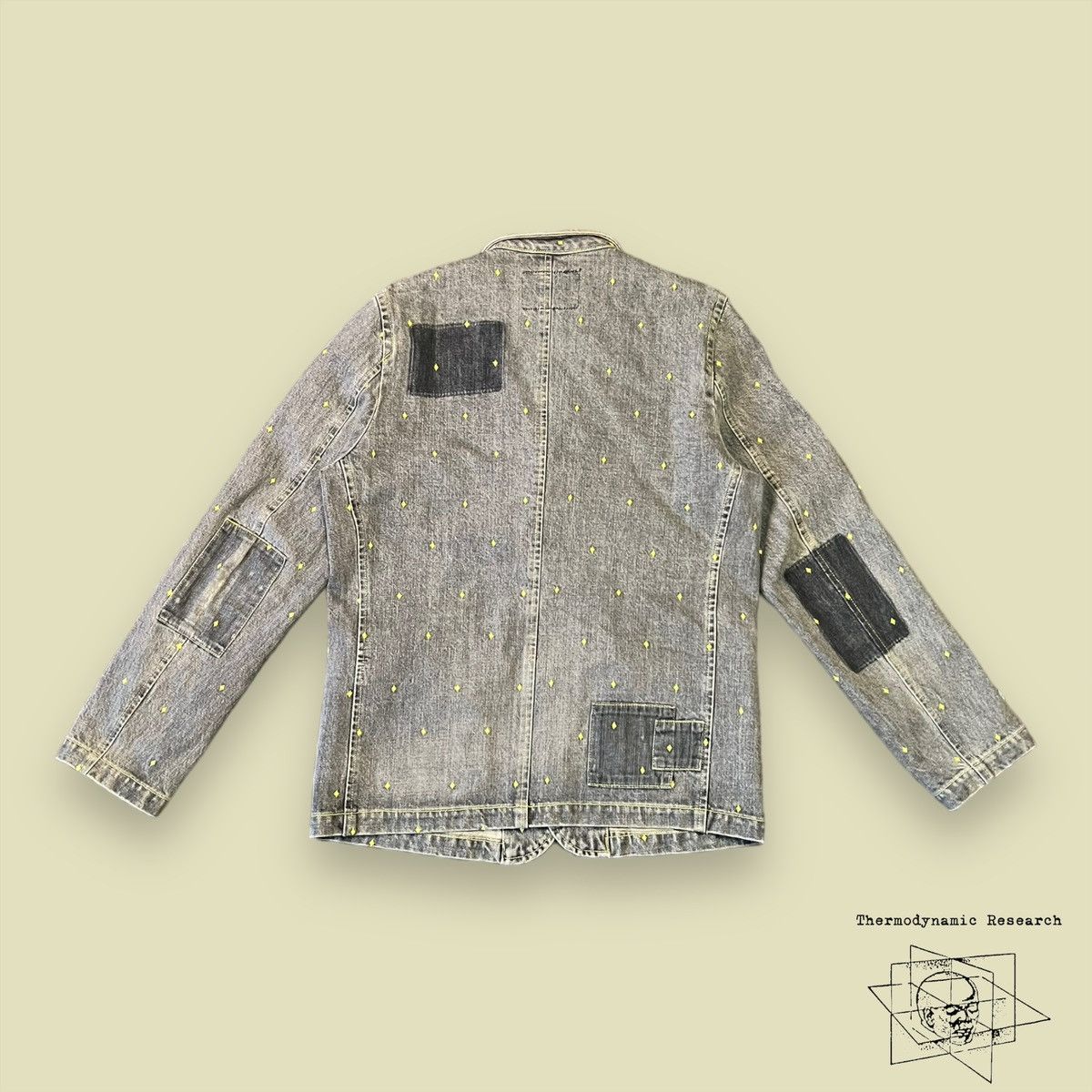 Undercover UNDERCOVER ILLUSION OF HAZE 2 PIECE DENIM SUIT - S/S02 Size 38S - 4 Thumbnail