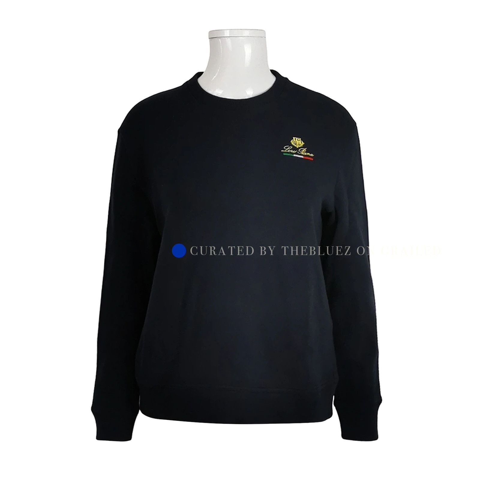 Loro Piana Classic Logo Sweatshirt in Black Size US S / EU 44-46 / 1 - 1 Thumbnail