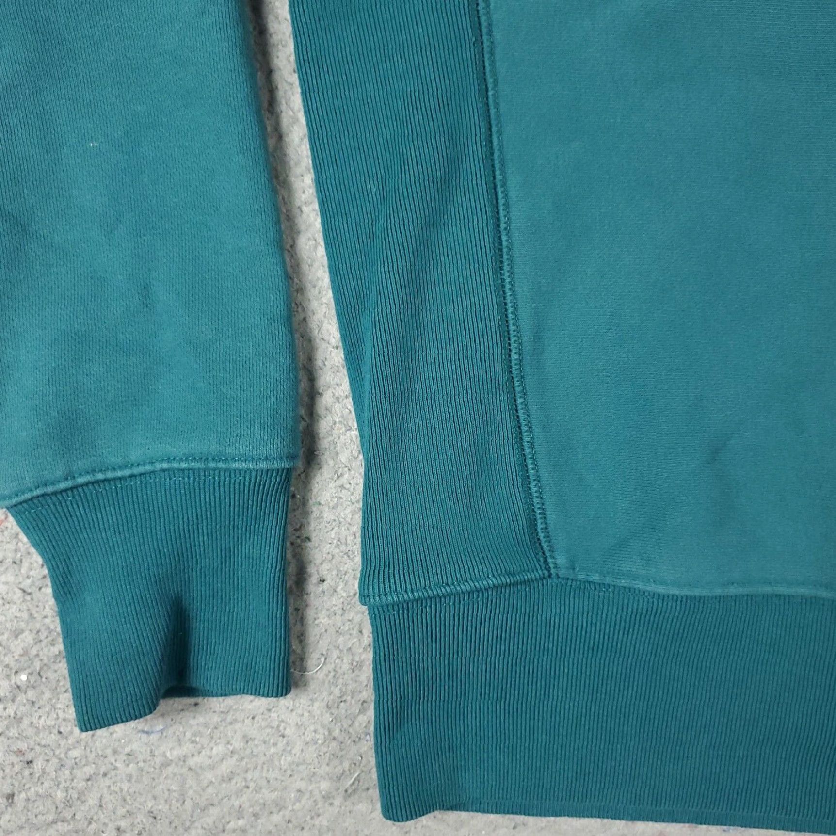 Champion Mens Champion Sweater Medium Teal 1/4 Zip Pullover Size US M / EU 48-50 / 2 - 3 Thumbnail