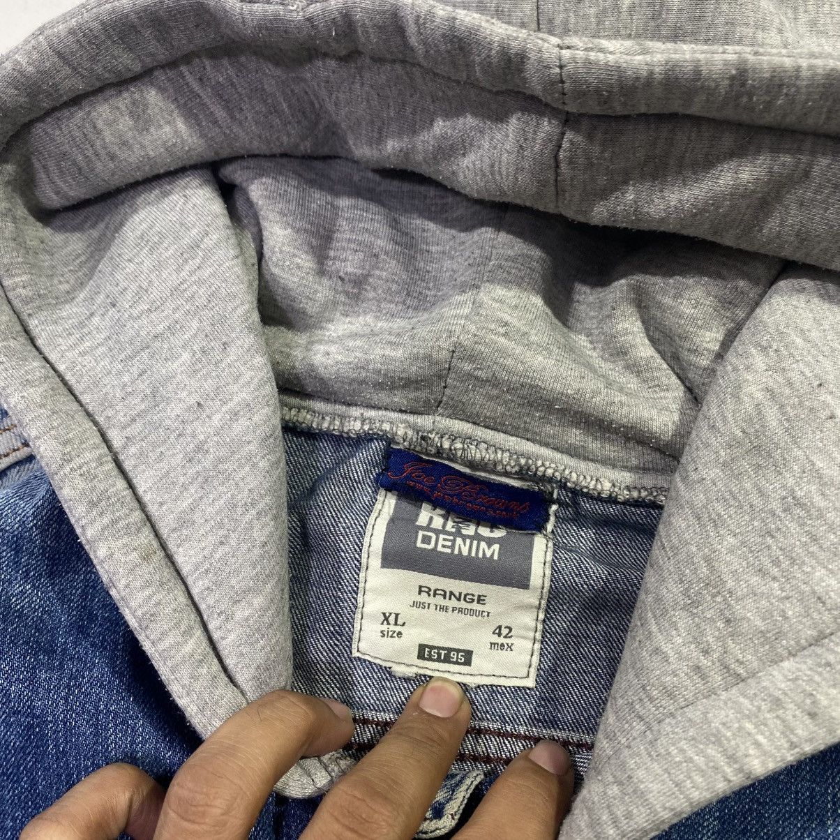 Japanese Brand RNG Denim Jacket Trucker Jeans Hoodie Size US M / EU 48-50 / 2 - 4 Thumbnail