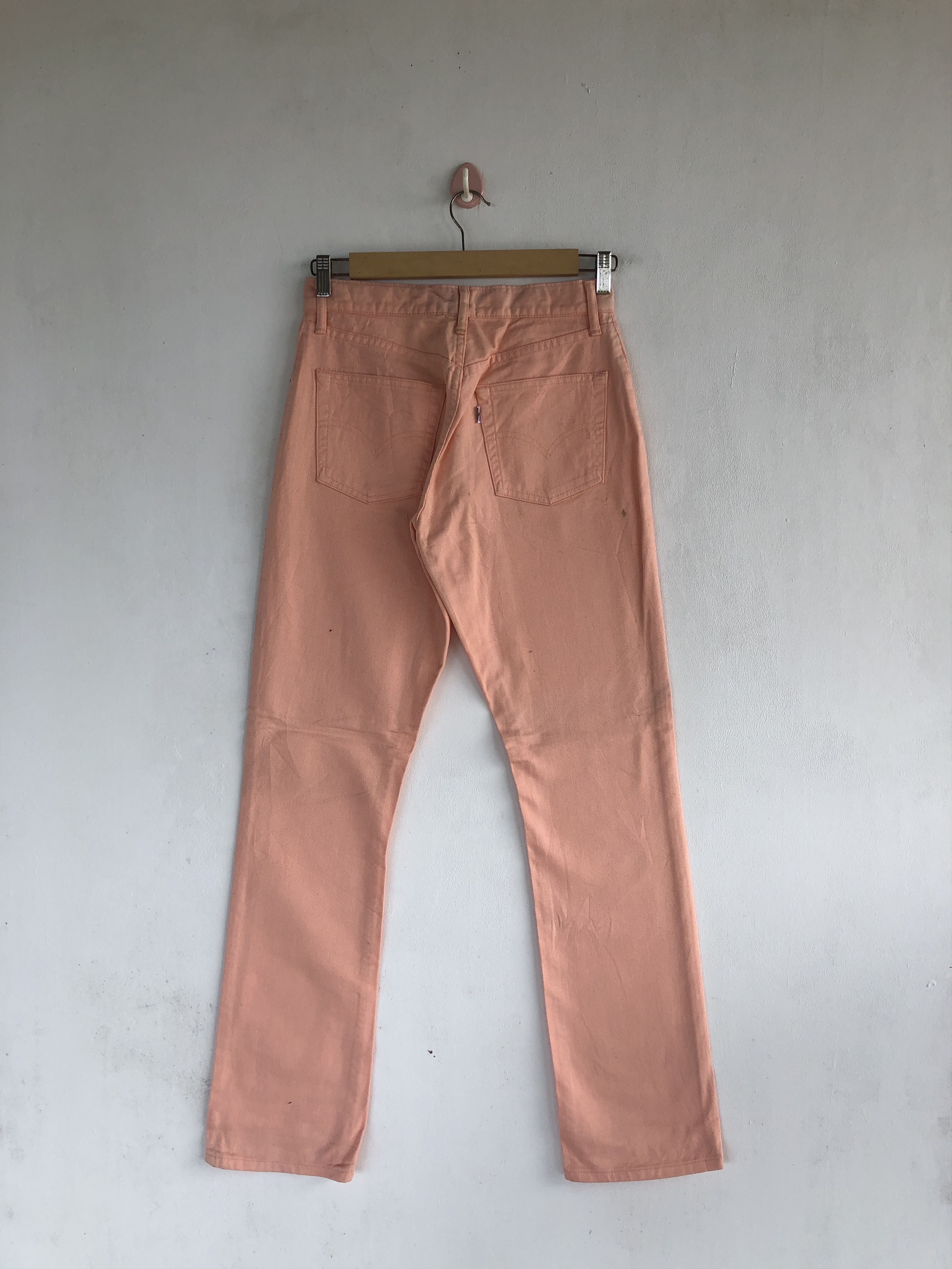 Levi's RARE Vintage Levis 554 Jeans Pink Levi's 554 Denim Pants Size 26" / US 2 / IT 38 - 2 Thumbnail