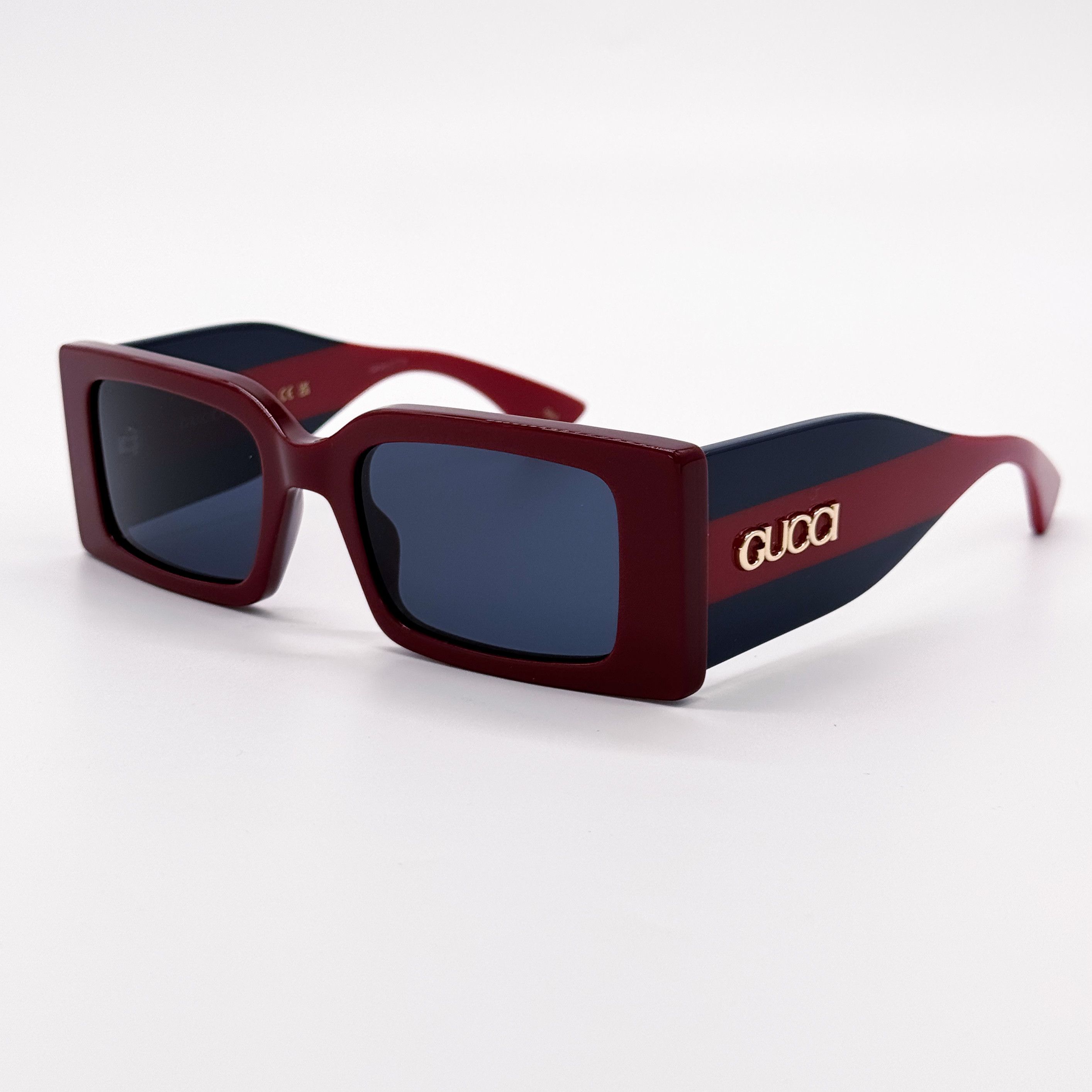 Gucci NEW GUCCI GG1860S 003 BURGUNDY/BLUE UNISEX SUNGLASSES GUCCI Size ONE SIZE - 2 Thumbnail